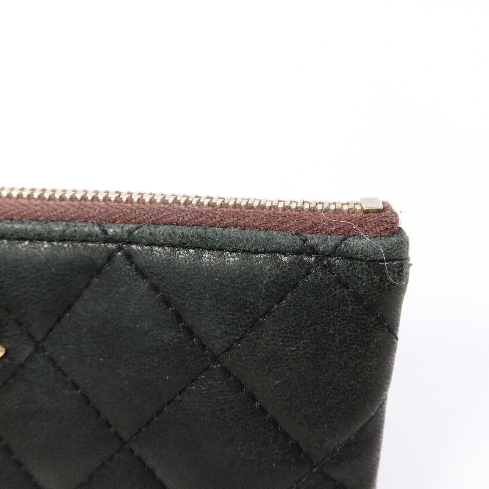 CHANEL 羊皮皮革Pouch Wallet錢包