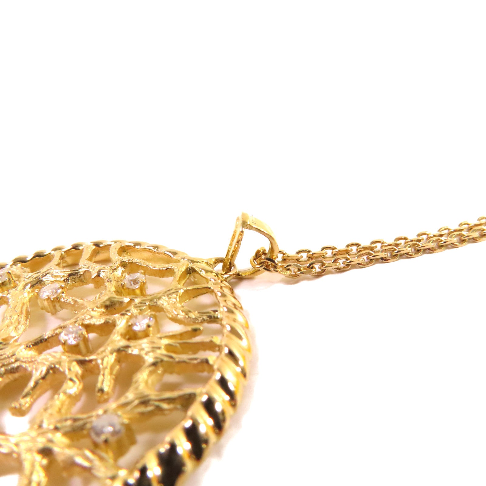 JEWELRY 18K黃金Diamond Necklace鑽石項鍊