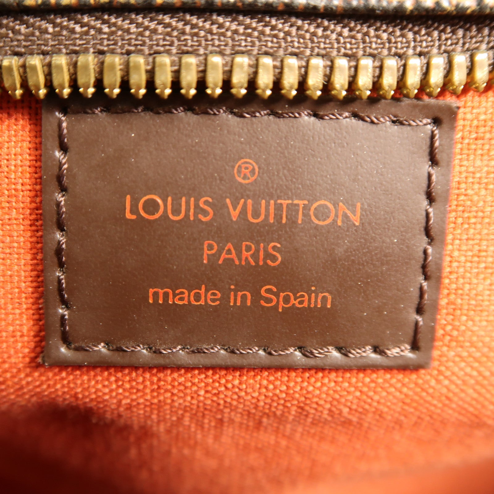 LOUIS VUITTON Damier Olaf MM金扣肩背袋