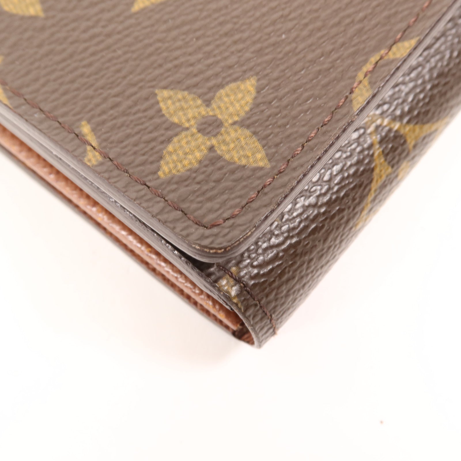 LOUIS VUITTON Monogram Porte Monnaie金扣錢包