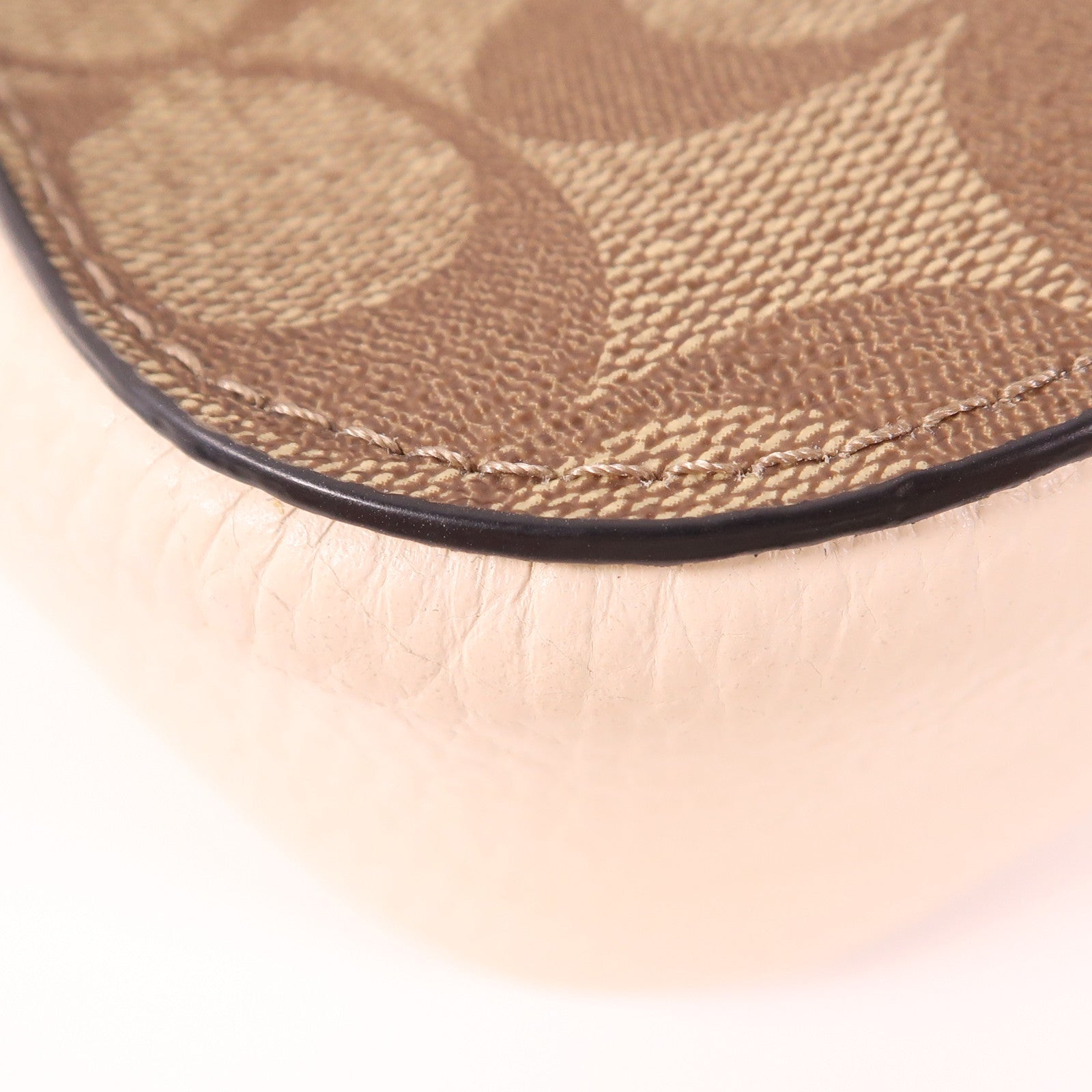 COACH 塗層帆布2 Way Bag金扣手挽肩背兩用袋