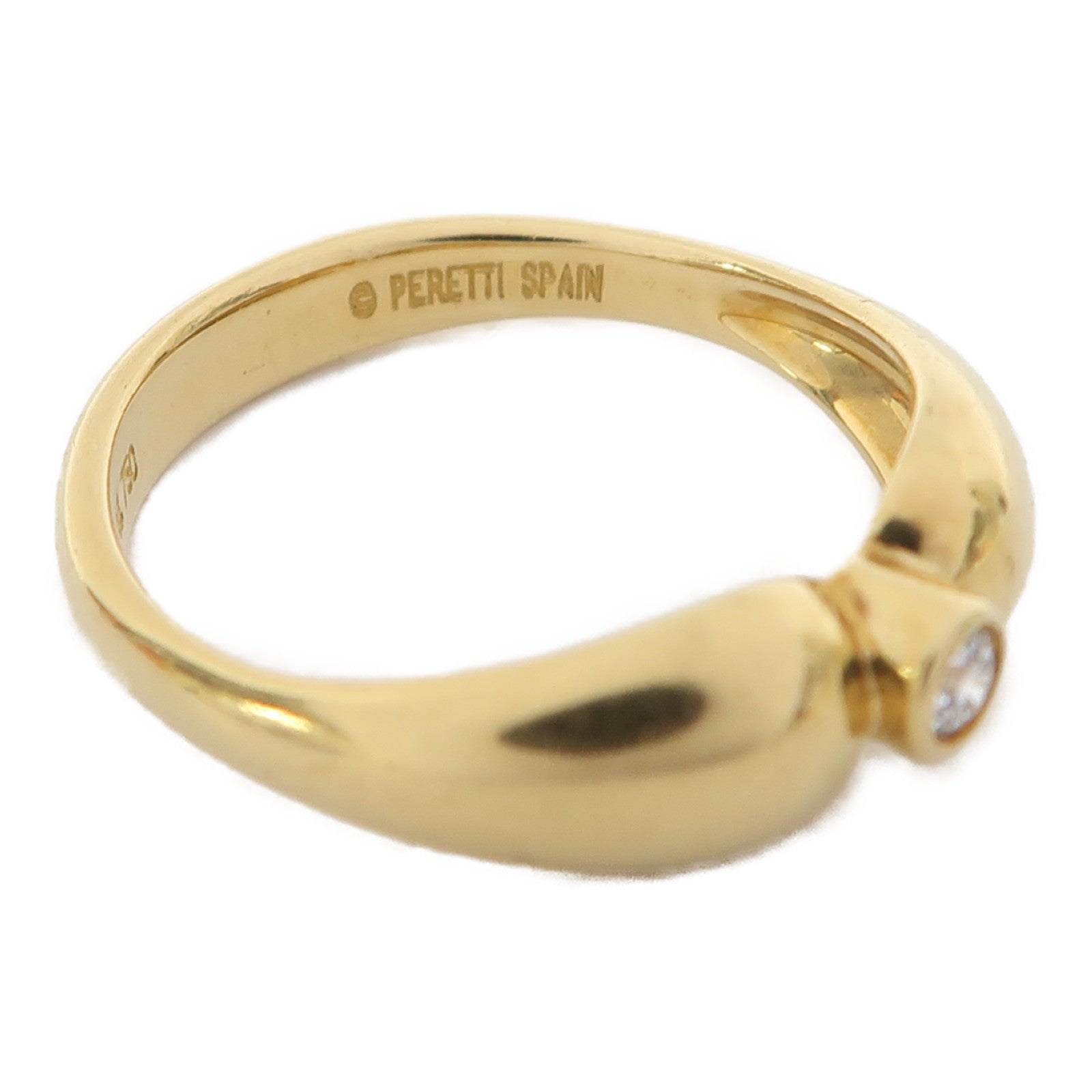 TIFFANY＆CO 18K金Elsa Peretti Ring戒指US#5.75