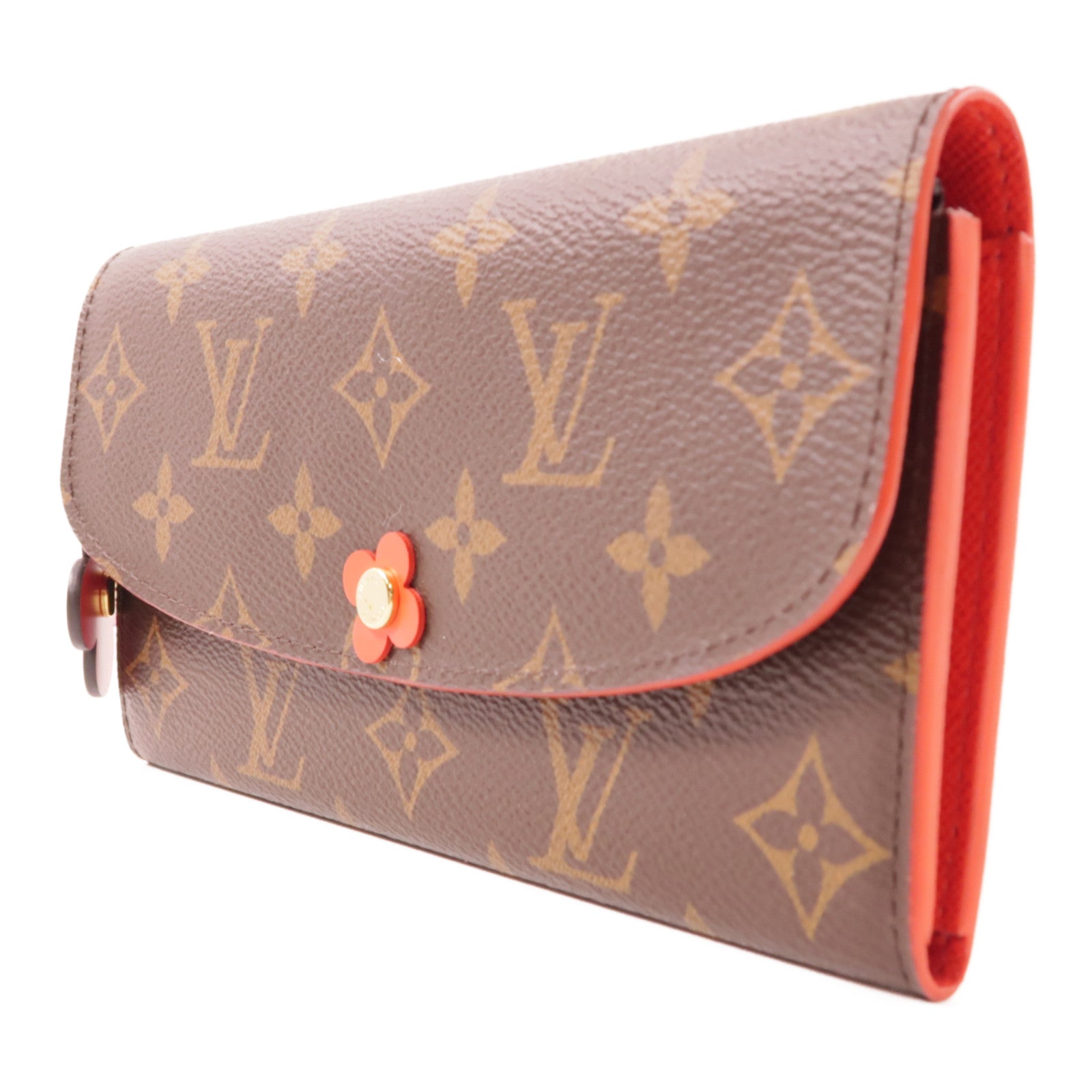 LOUIS VUITTON Monogram Portefeuille Emily金扣長錢包