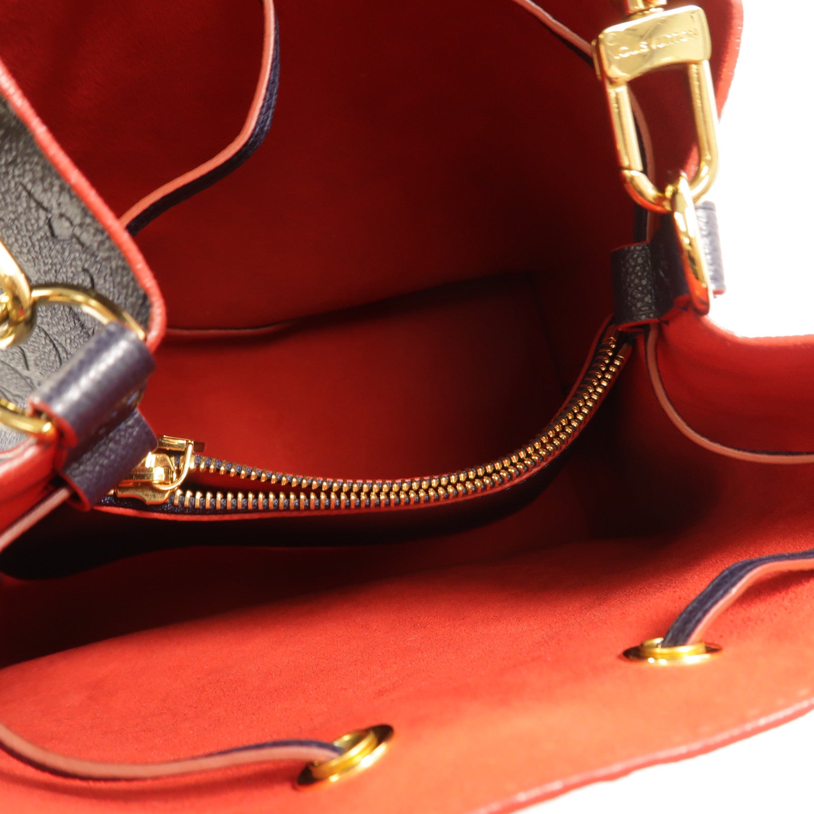 LOUIS VUITTON Monogram Empreinte Neo Noe MM手挽肩背兩用袋