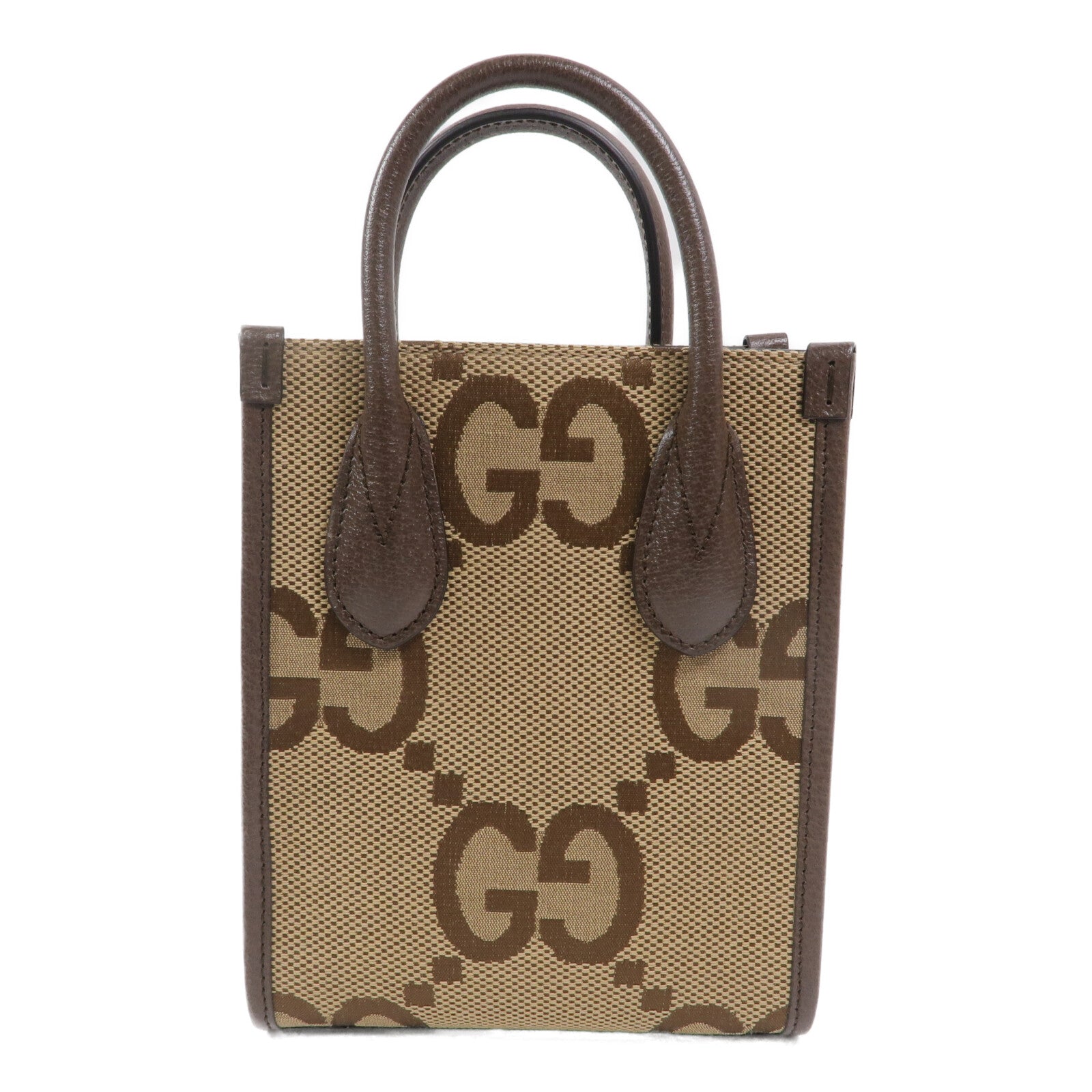 GUCCI 帆布Jumbo GG手挽肩背兩用袋