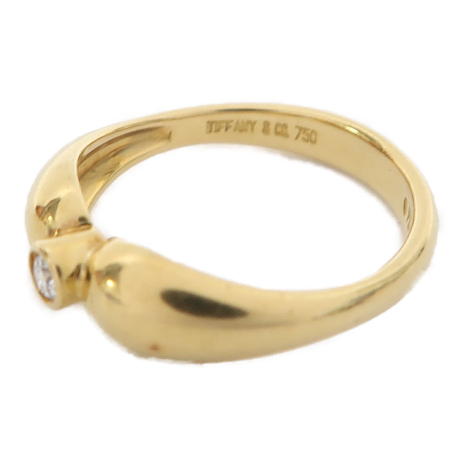 TIFFANY＆CO 18K金Elsa Peretti Ring戒指US#5.75