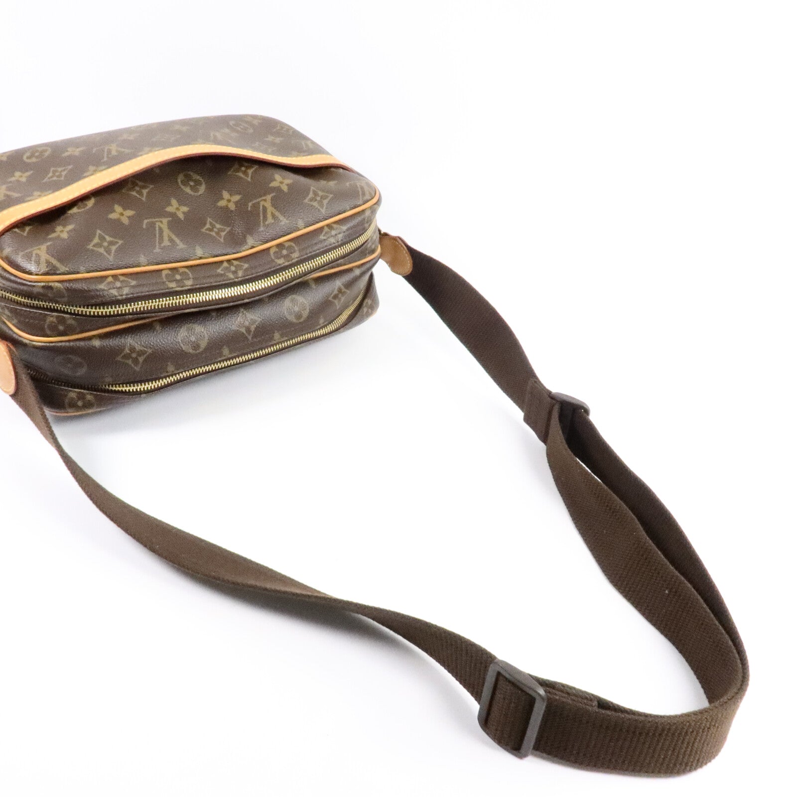 LOUIS VUITTON Monogram Reporter PM肩背袋