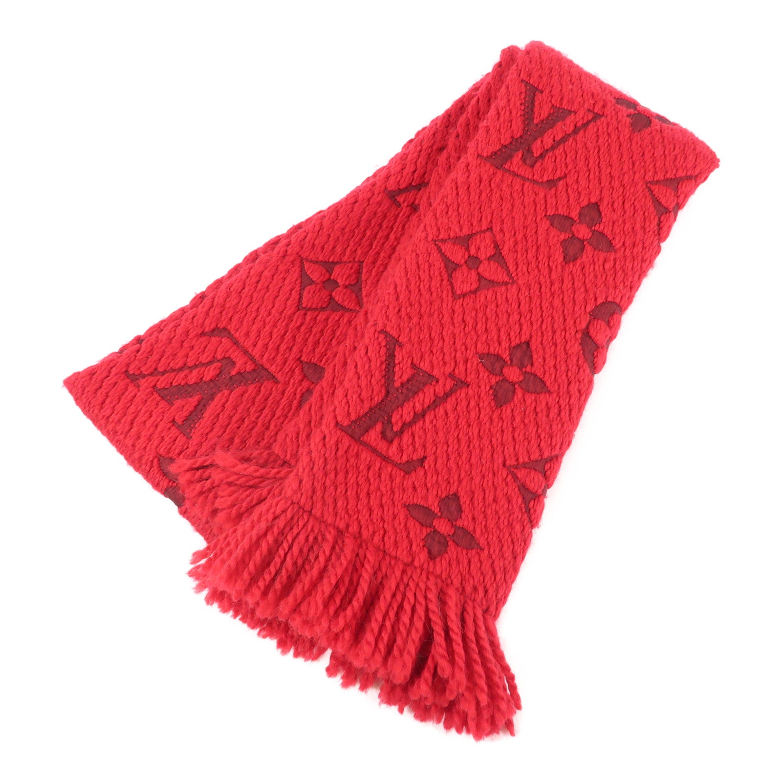 LOUIS VUITTON 羊毛/絲質Scarf圍巾