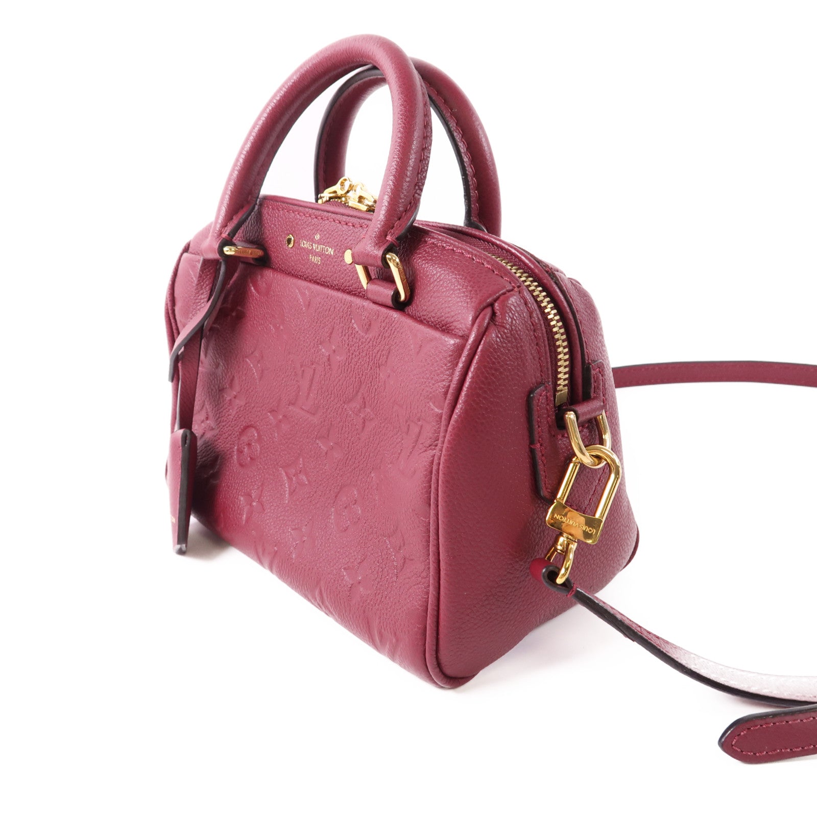 LOUIS VUITTON  LV GHW Speedy 25 2 Way Shoulder Bag Monogram Empreinte