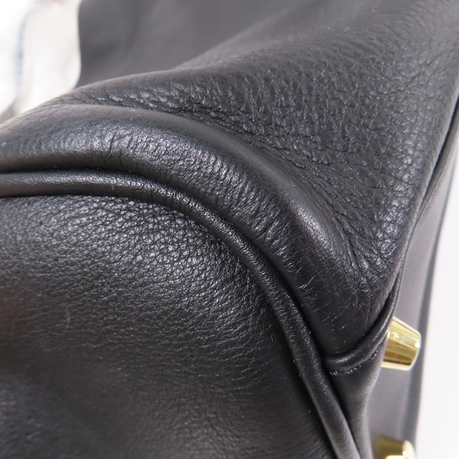 BURBERRY 牛皮皮革Small Canterbury Tote金扣肩背袋/手挽袋黑色