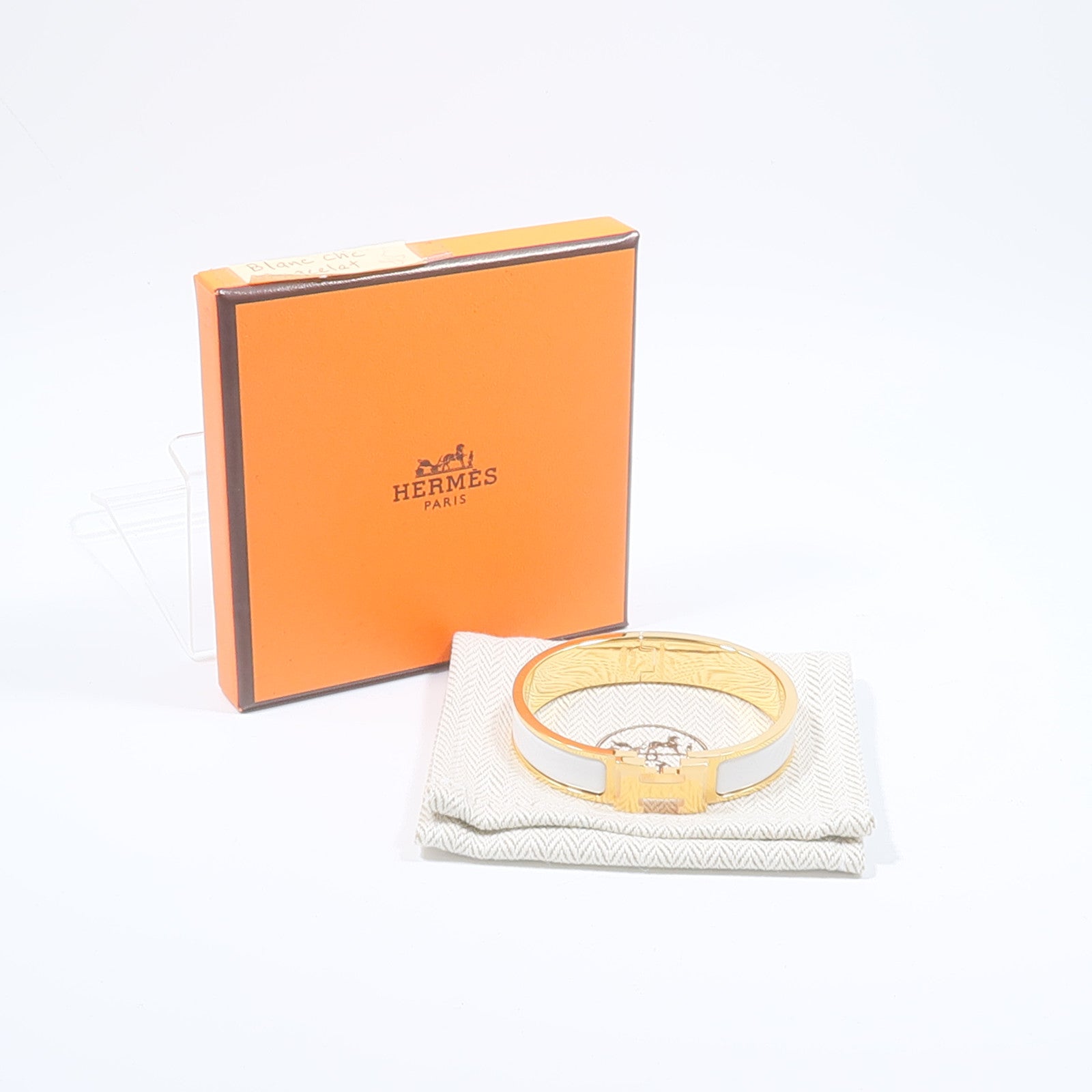 HERMES 金屬Clic H Bracelet手鐲