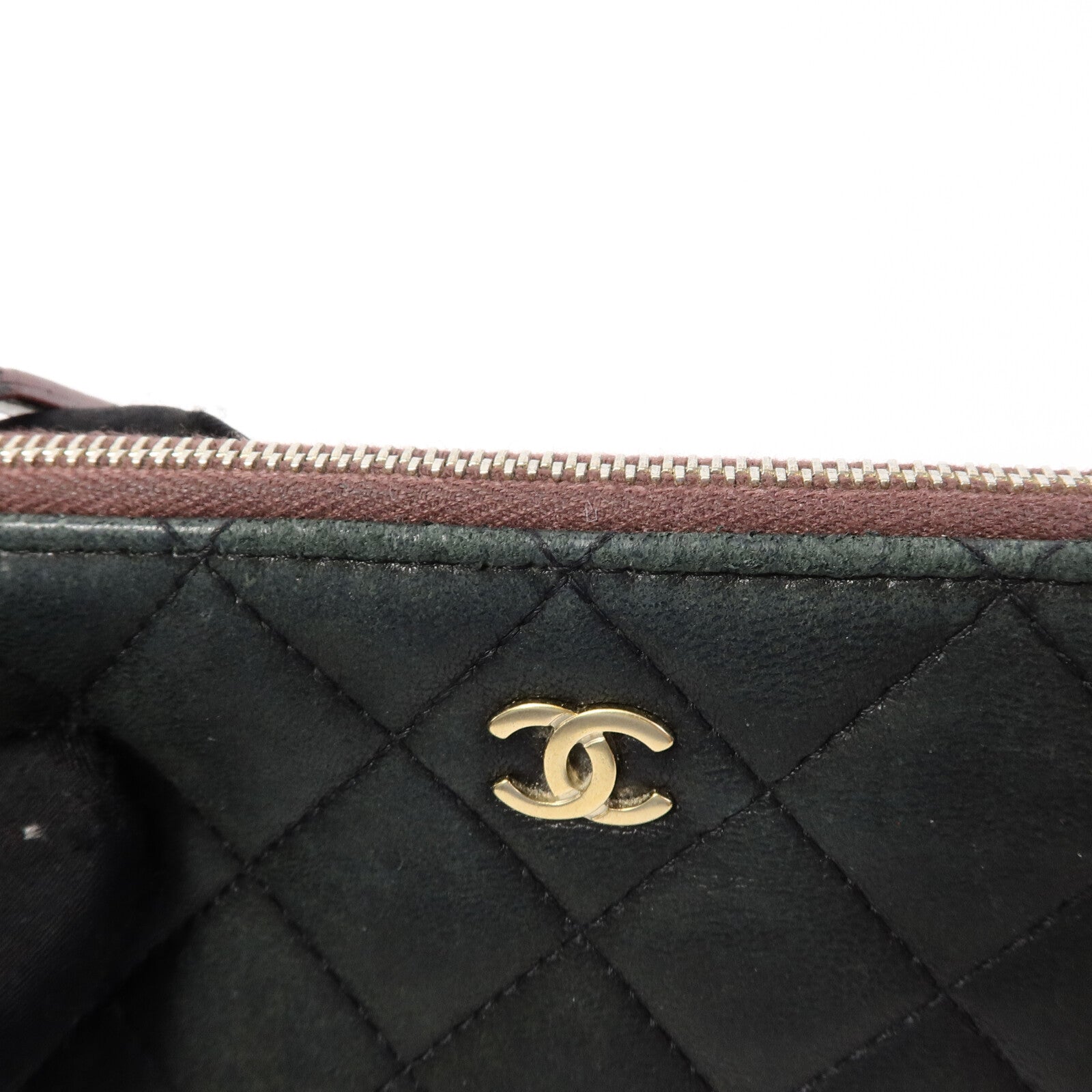 CHANEL 羊皮皮革Pouch Wallet錢包