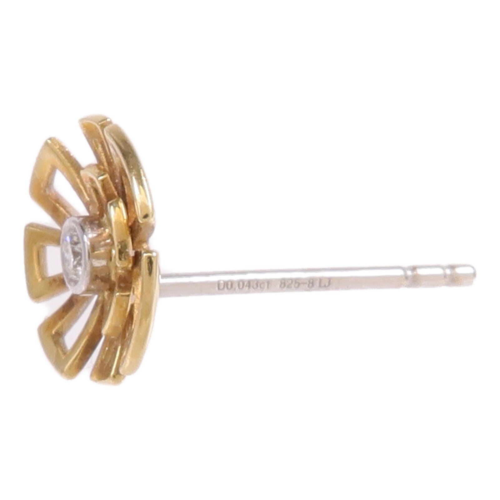 JEWELRY 【激減優惠】18K黃金/白金Diamond Earrings鑽石耳環