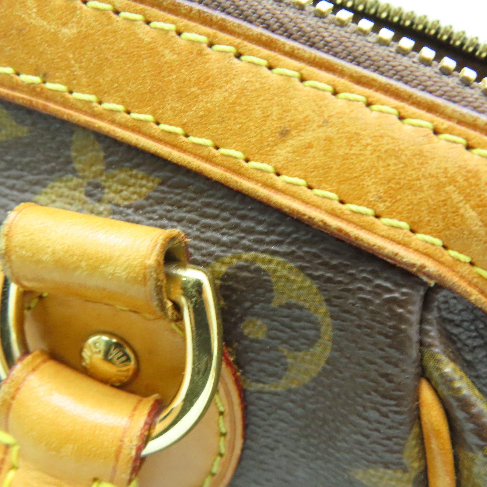 LOUIS VUITTON Monogram Tivoli PM金扣手挽袋/肩背袋啡色