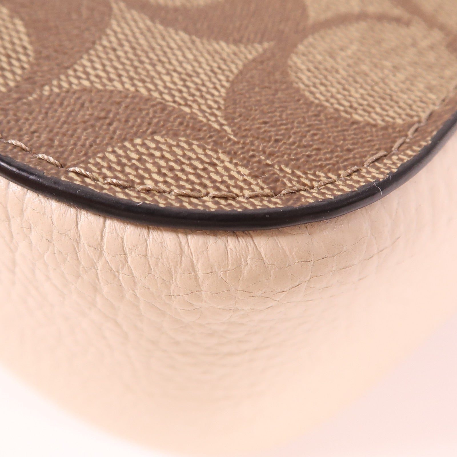 COACH 塗層帆布2 Way Bag金扣手挽肩背兩用袋