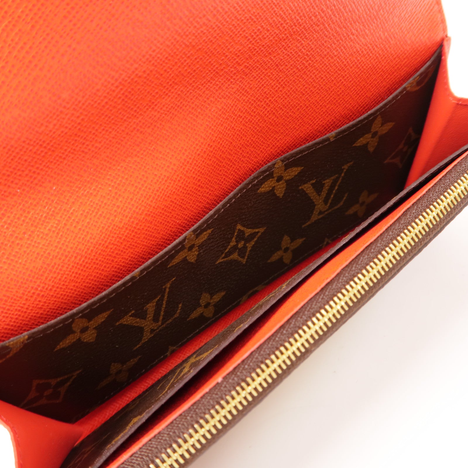 LOUIS VUITTON Monogram Portefeuille Emily金扣長錢包