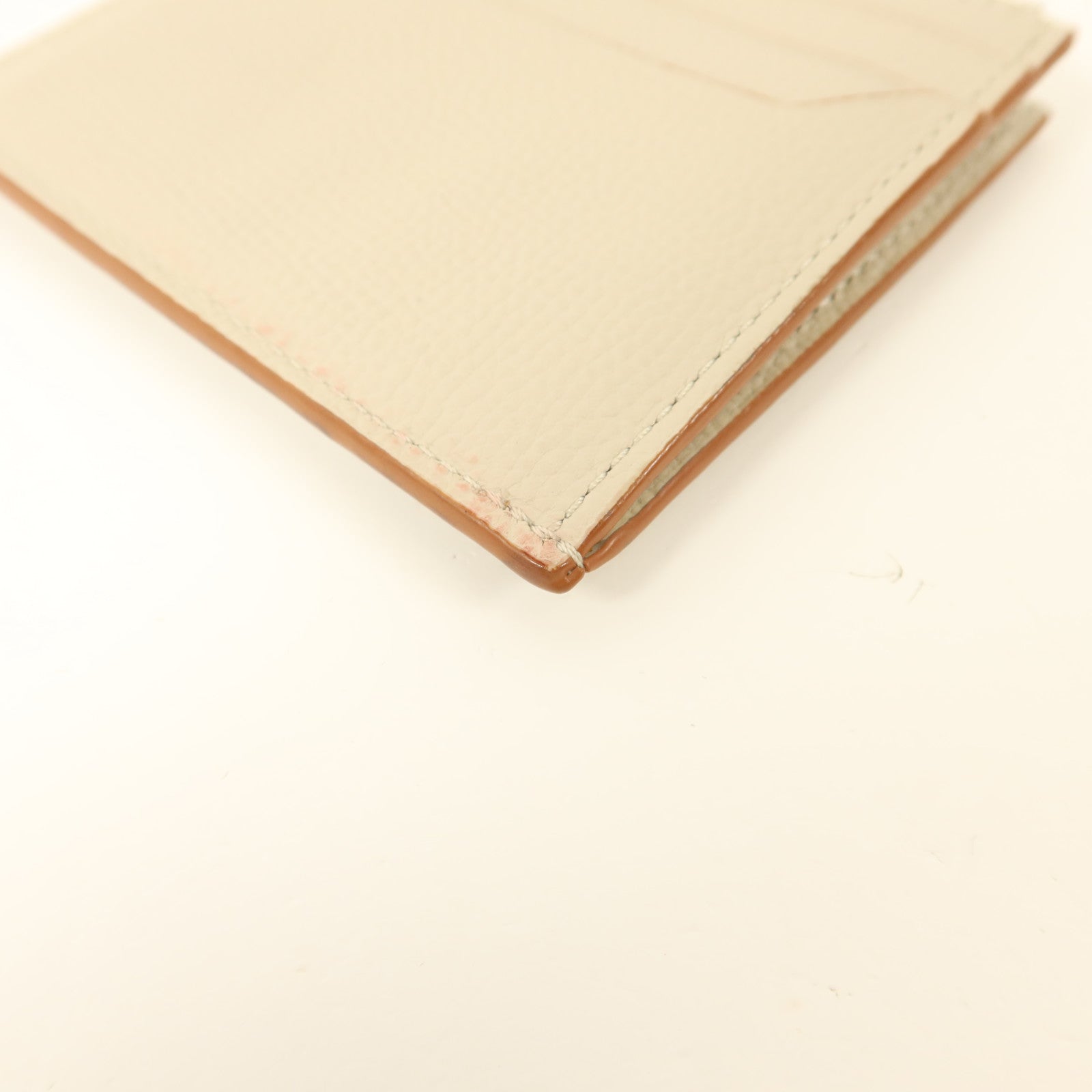LOEWE 牛皮皮革Anagram Card Holder銀扣卡片套
