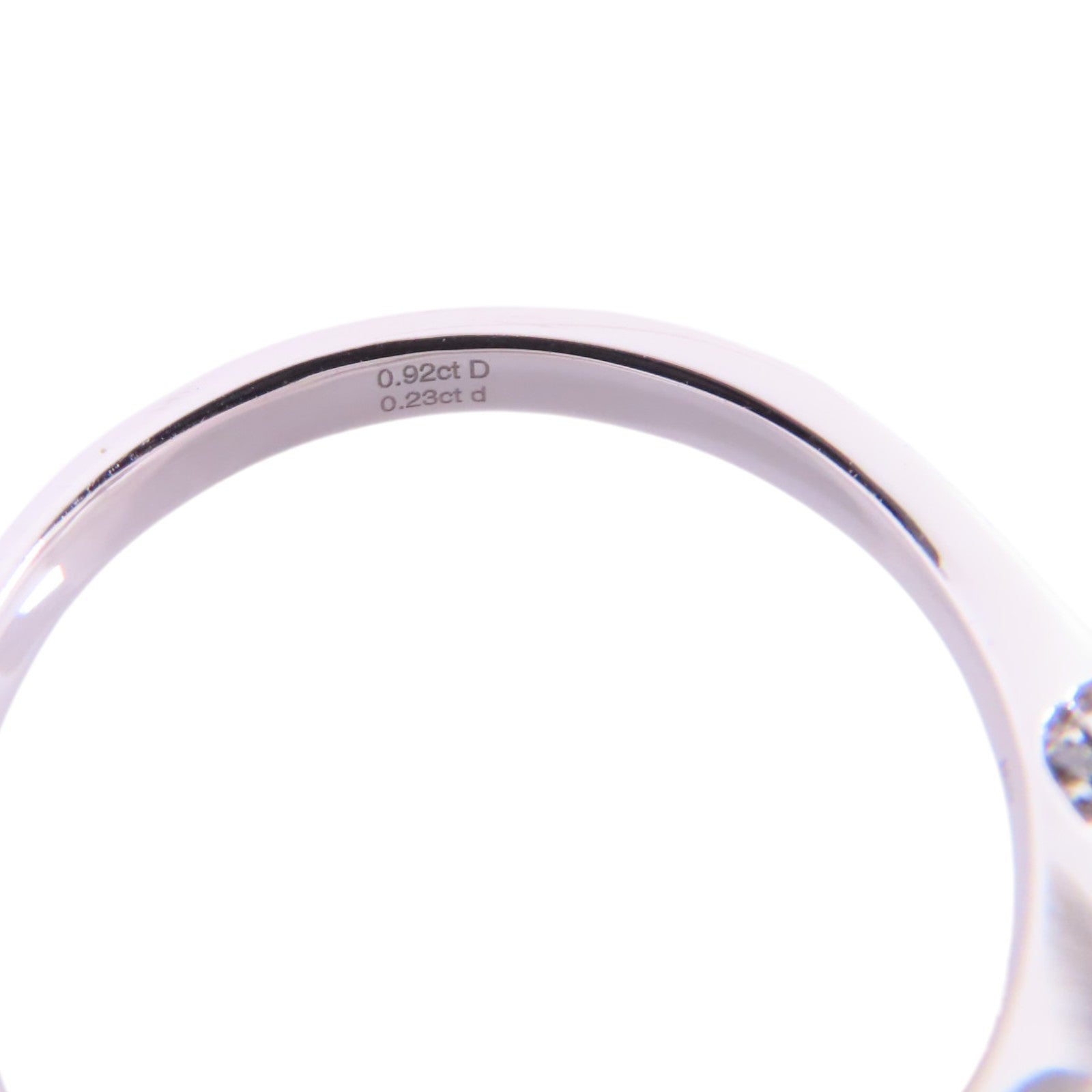 JEWELRY 18K白金/鑽石Diamond Ring戒指US#7.75