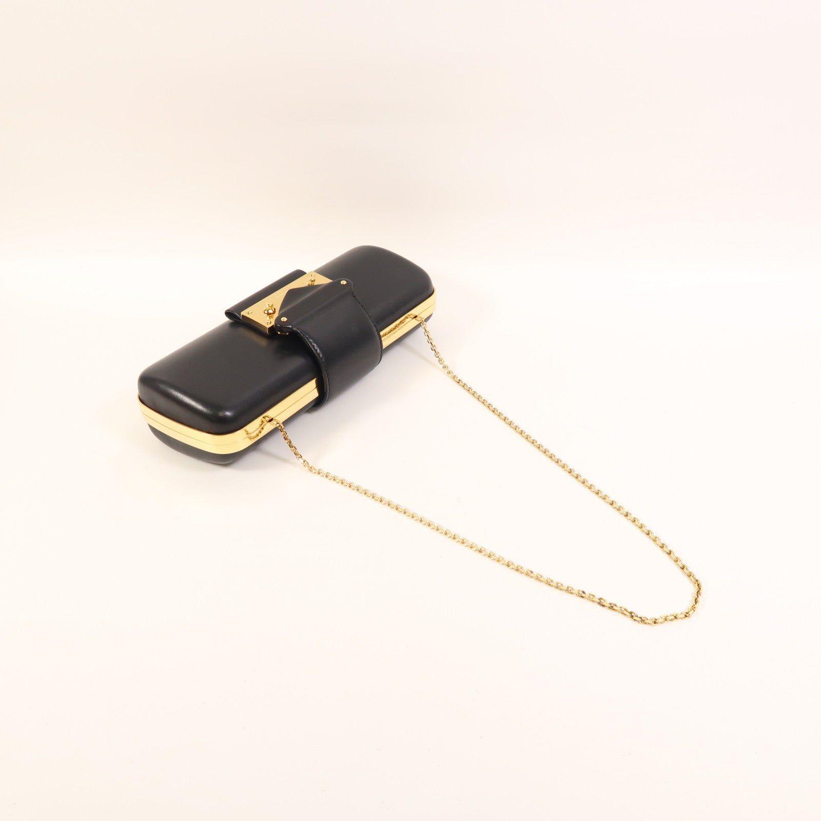 LOUIS VUITTON 【激減優惠】牛皮皮革Chain Shoulder金扣鏈帶肩背袋