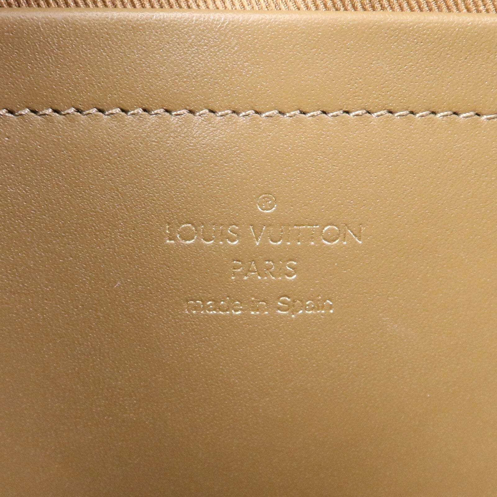 LOUIS VUITTON Monogram Utility金扣手挽肩背兩用袋棕色