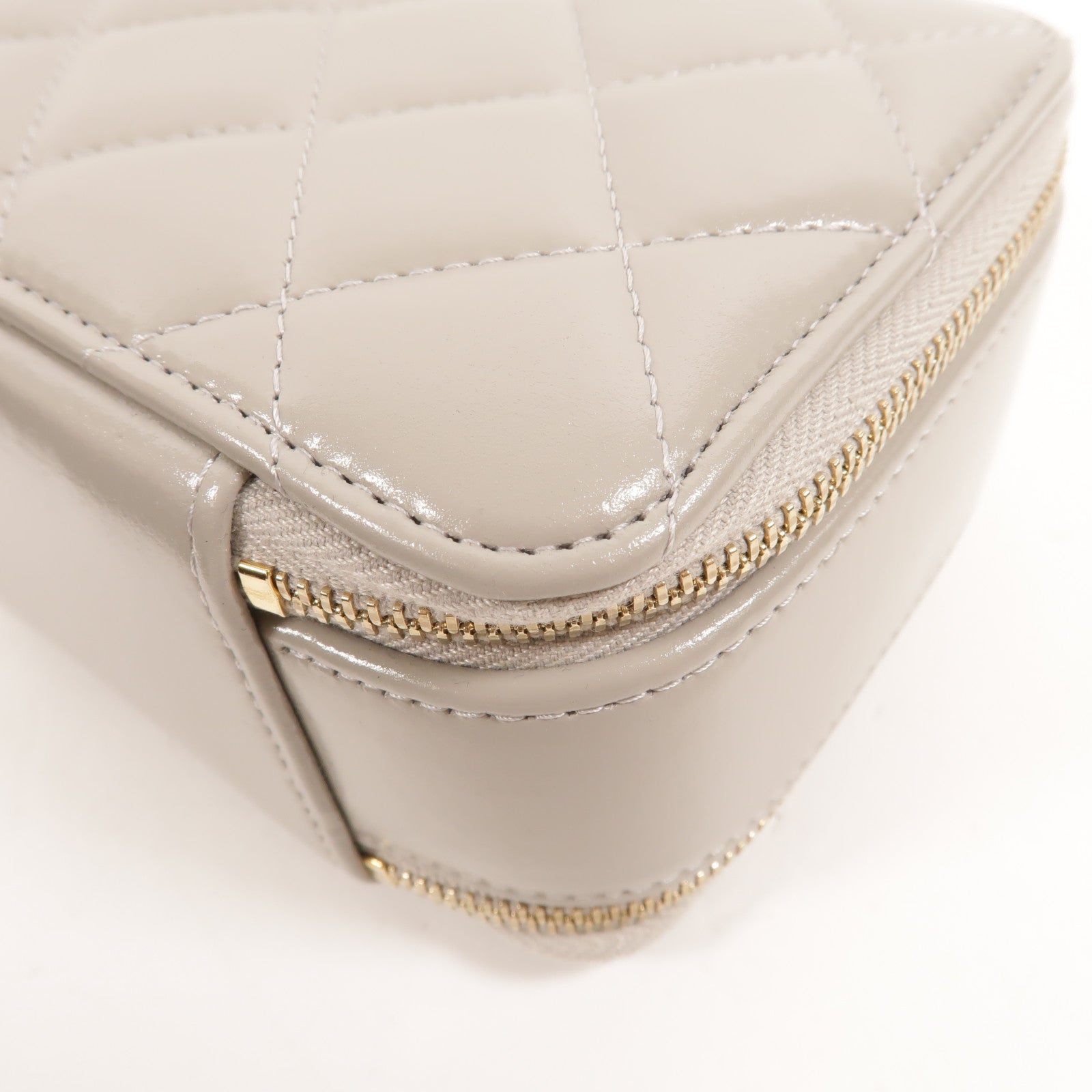 CHANEL 羊皮皮革Top Handle Vanity Case手挽肩背兩用袋
