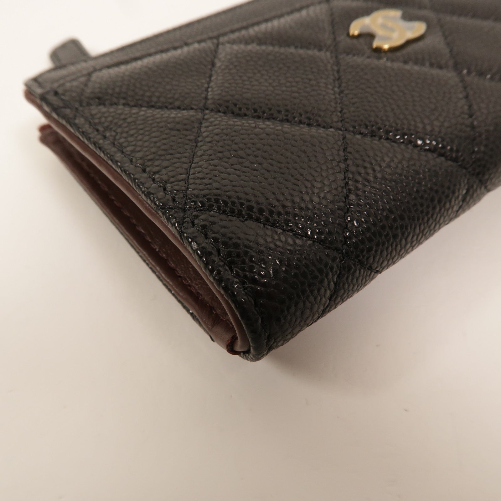 CHANEL 牛皮皮革Zipped Card Case卡片套