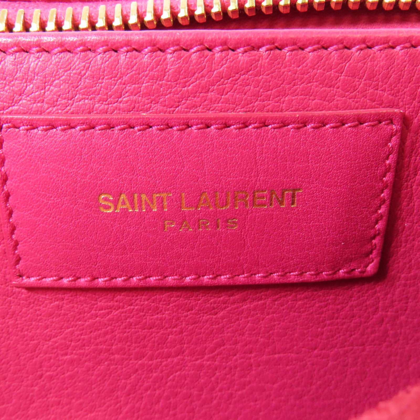 SAINT LAURENT 【激減優惠】牛皮皮革Y Cabas金扣手挽肩背兩用袋