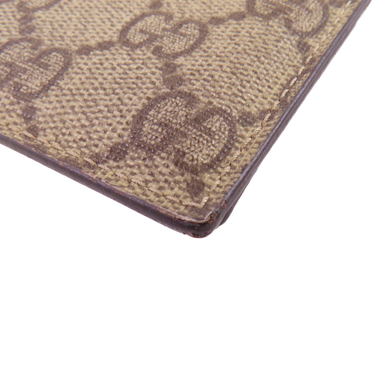 GUCCI 塗層帆布Pocketbook Short Wallet短錢包啡色