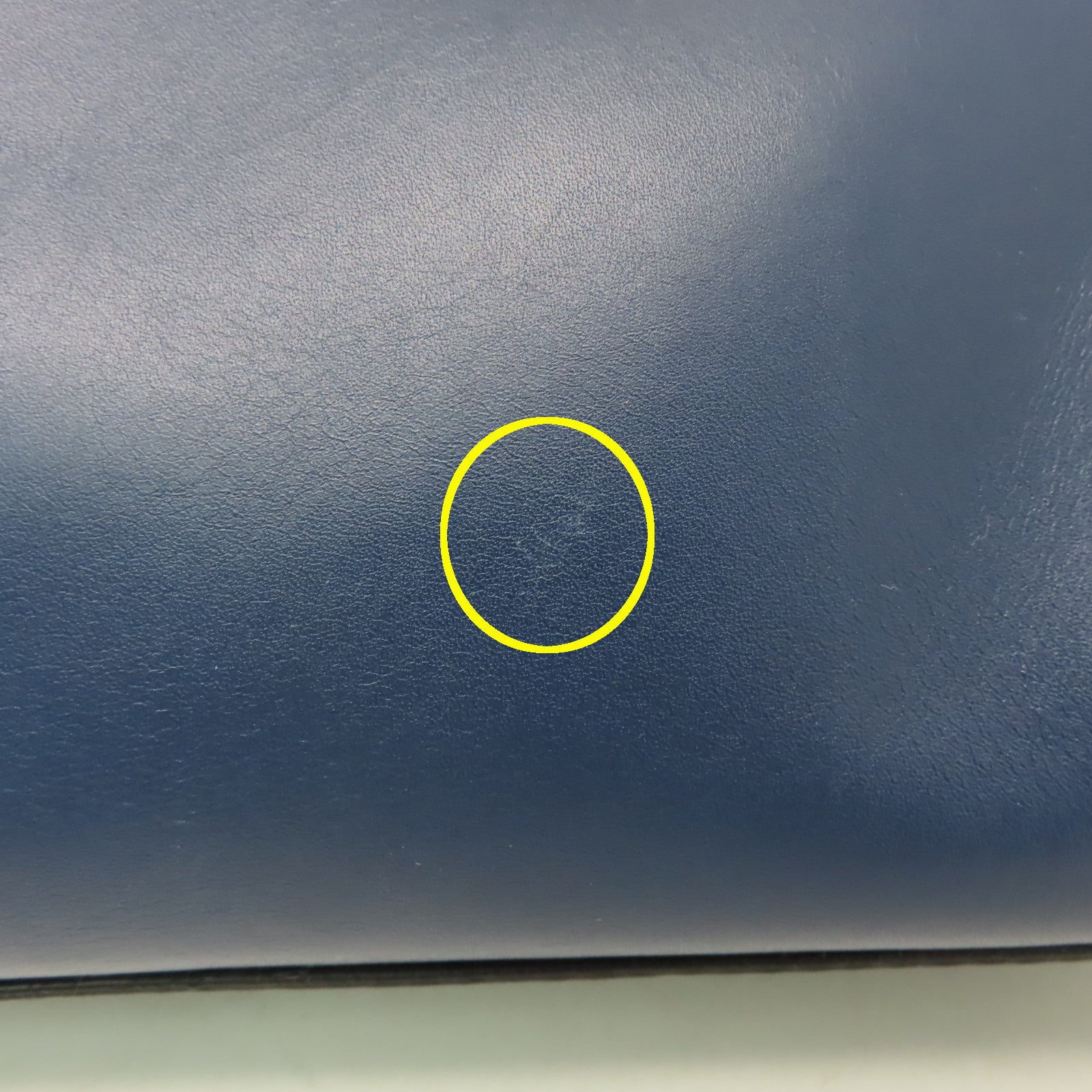 CELINE 【清倉大減價】牛皮皮革Micro Luggage金扣手挽袋藍色/黑色