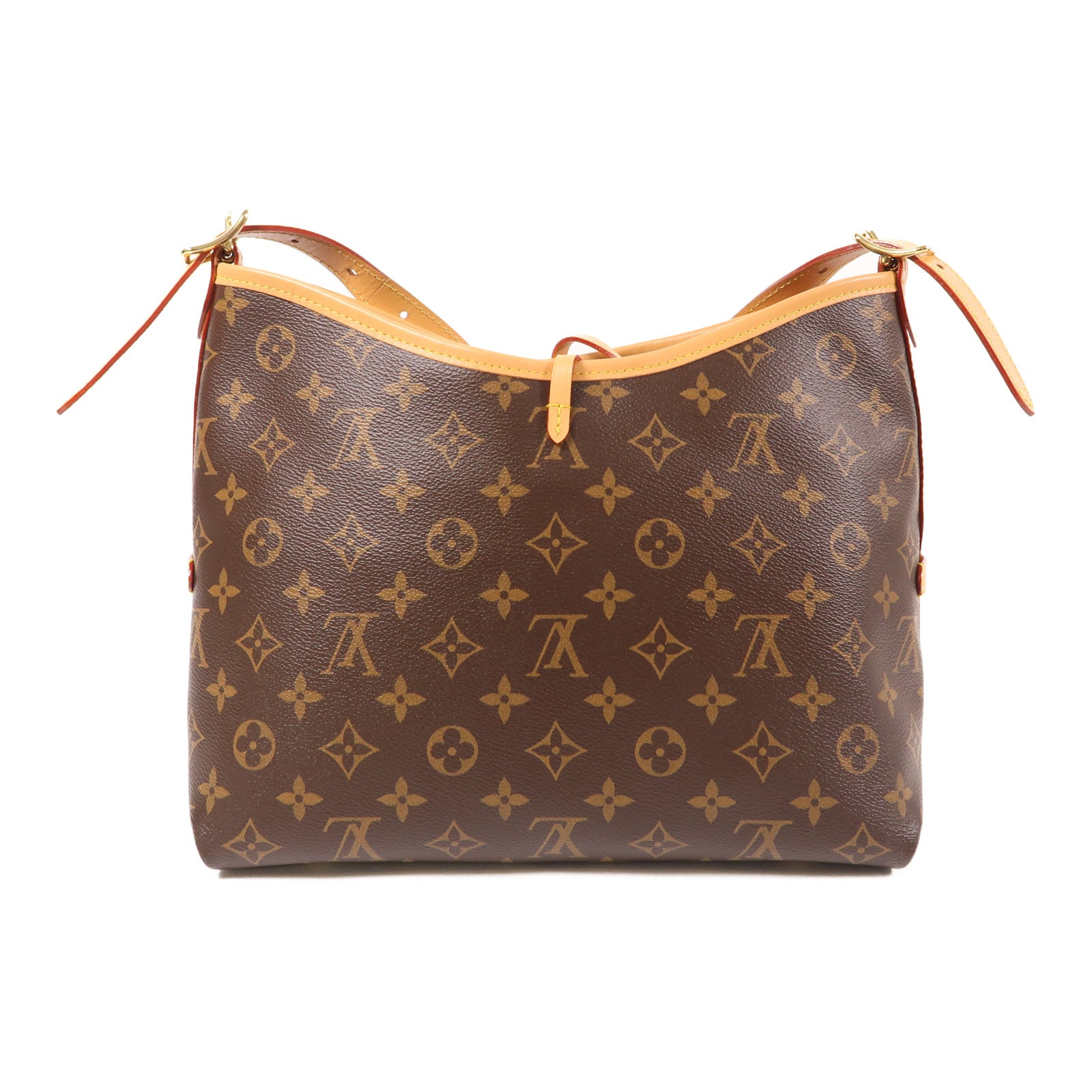 LOUIS VUITTON Monogram Carry All PM金扣肩背袋