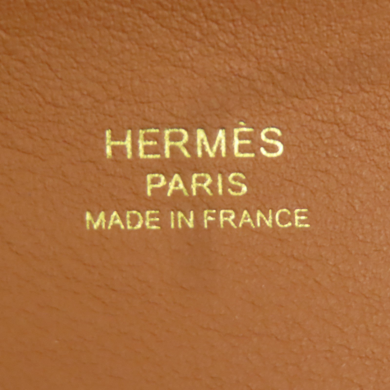 HERMES Swift皮革Maximors金扣肩背袋Gold