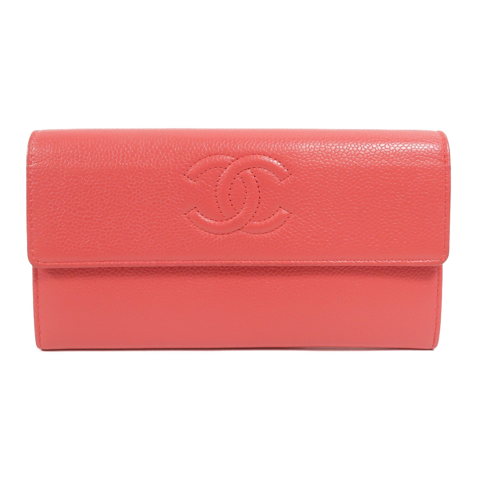 CHANEL 牛皮皮革Long Wallet長錢包