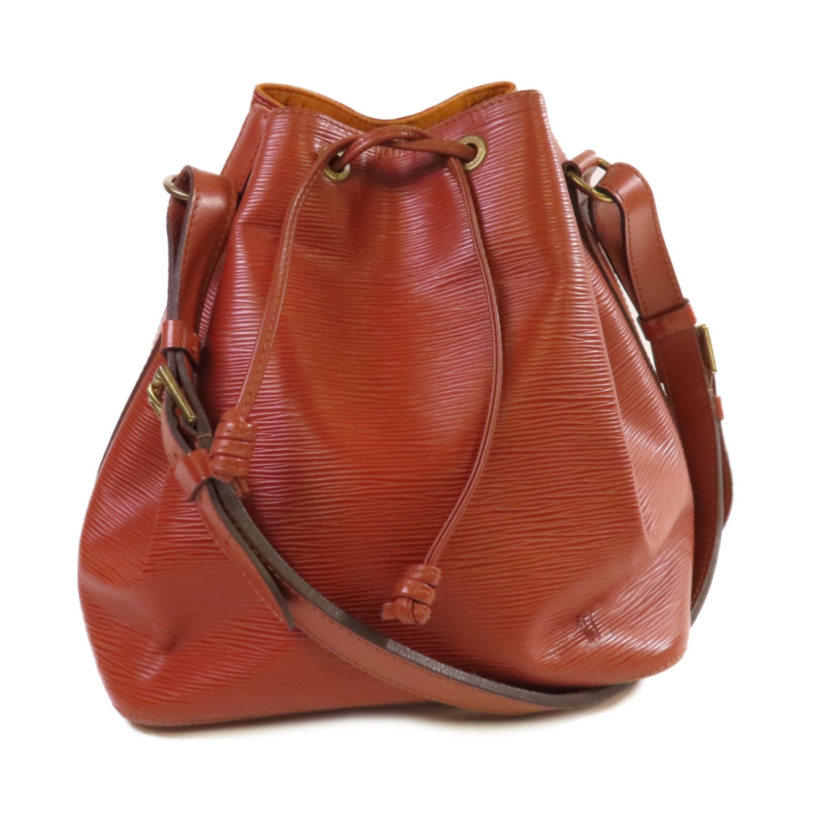 LOUIS VUITTON Epi Noe Shoulder Bag金扣肩背袋啡色