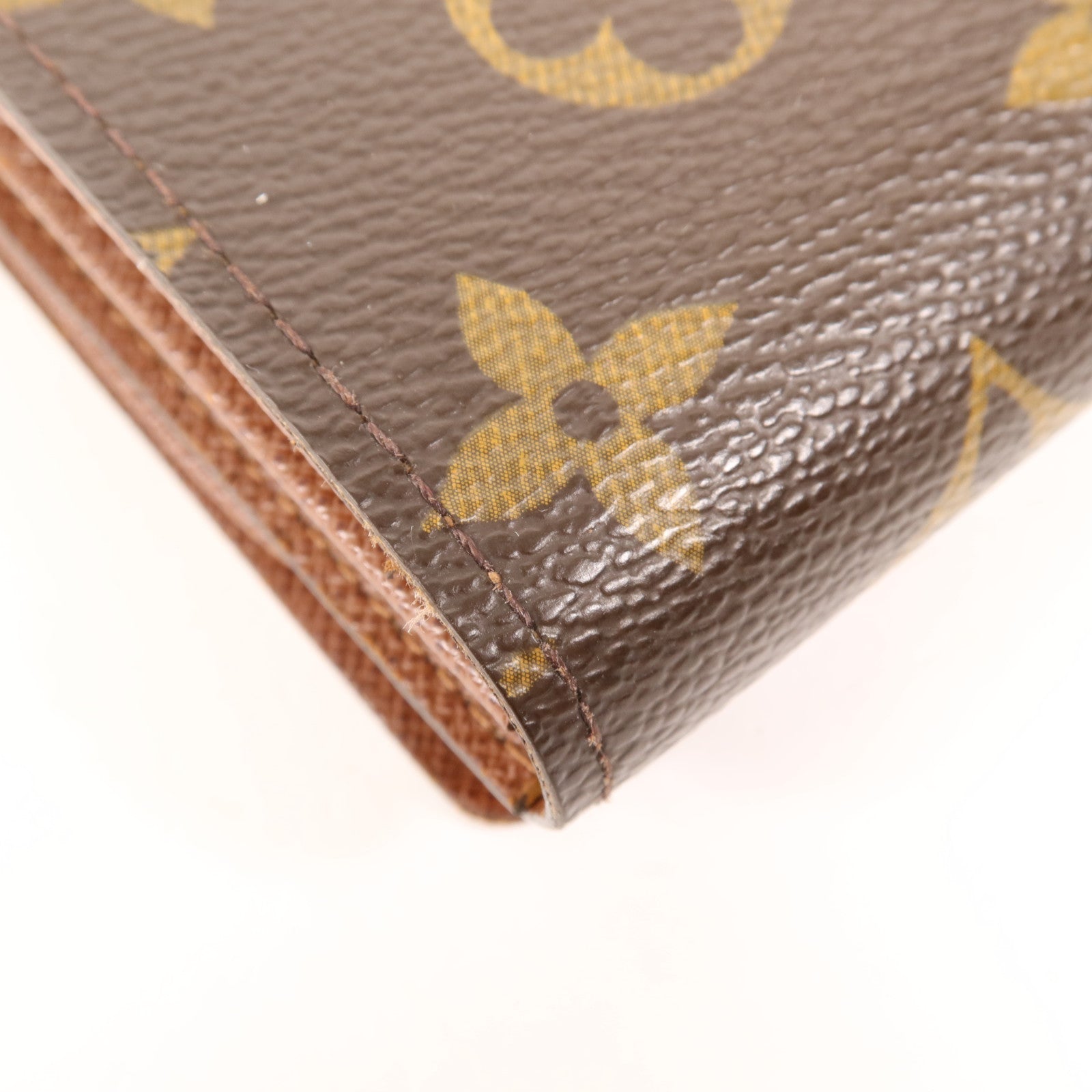 LOUIS VUITTON Monogram Porte Monnaie金扣錢包