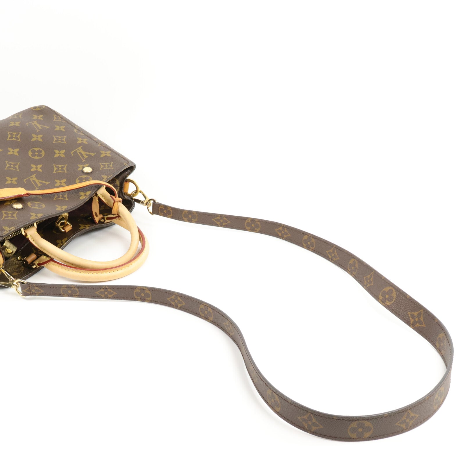 LOUIS VUITTON Monogram Montaigne BB手挽肩背兩用袋