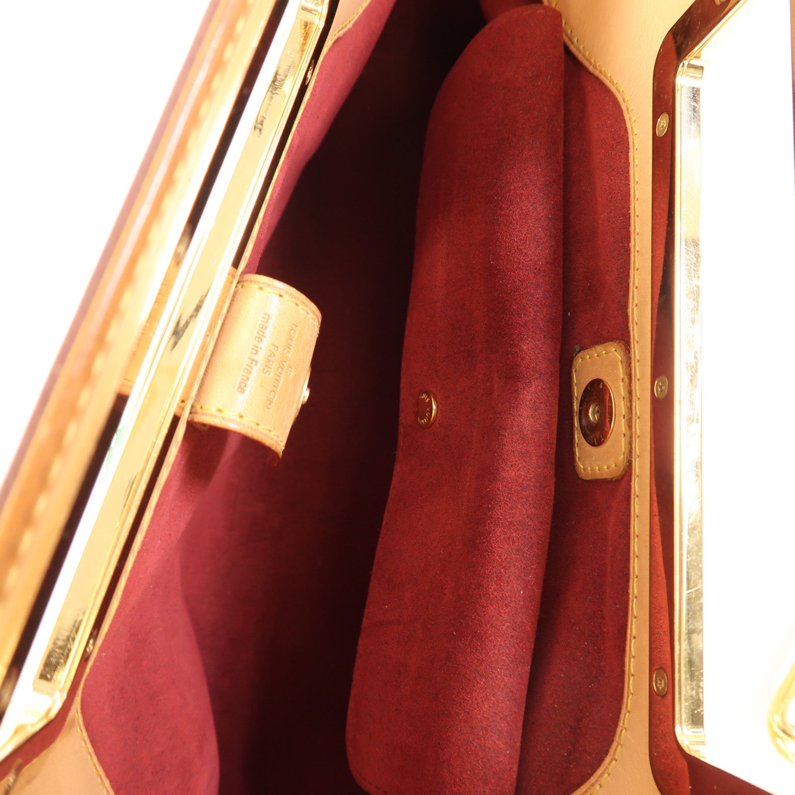 LOUIS VUITTON LV GHW Judy MM 2 Way Bag M40255 Monogram Multicolore White