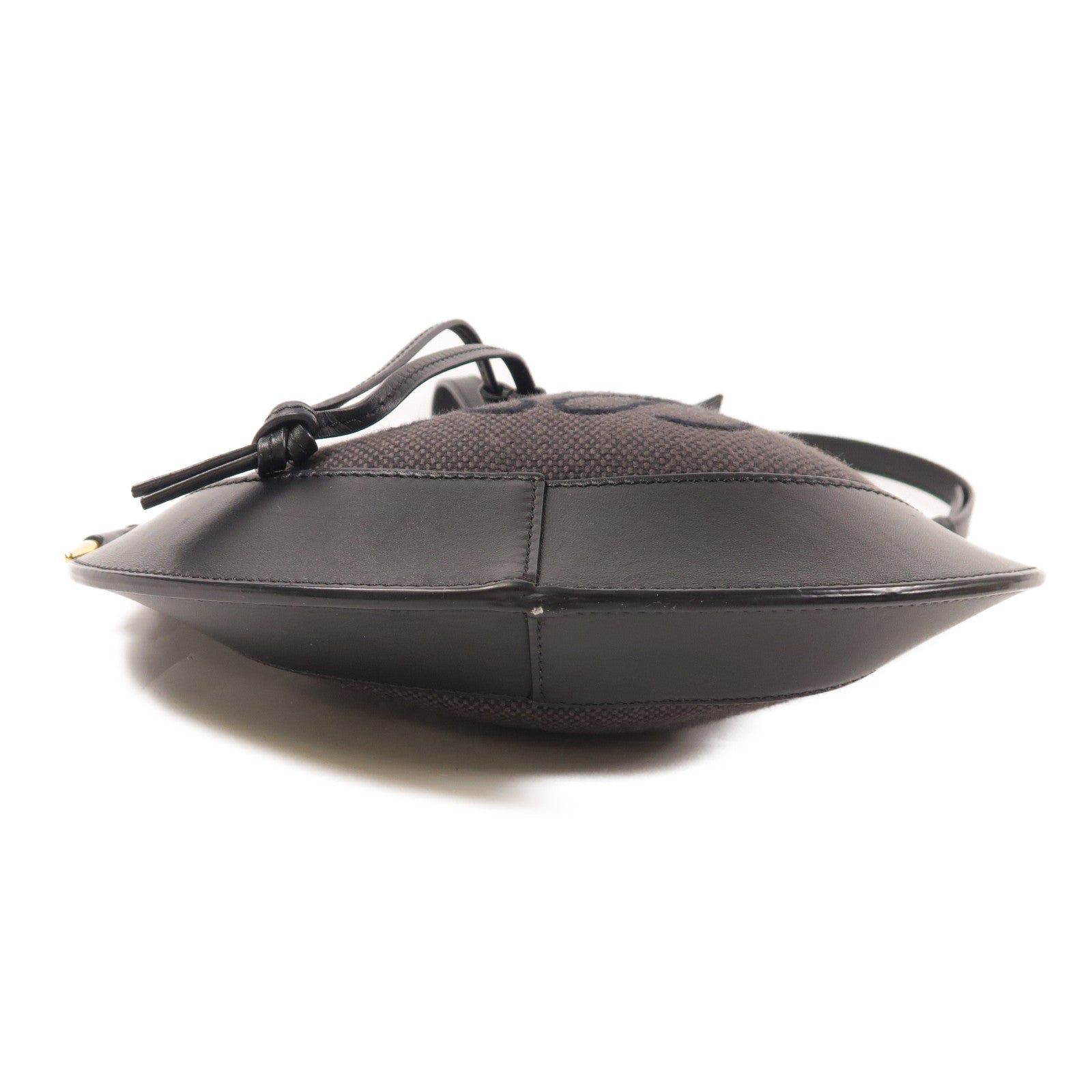LOEWE 帆布Shoulder Bag金扣肩背袋