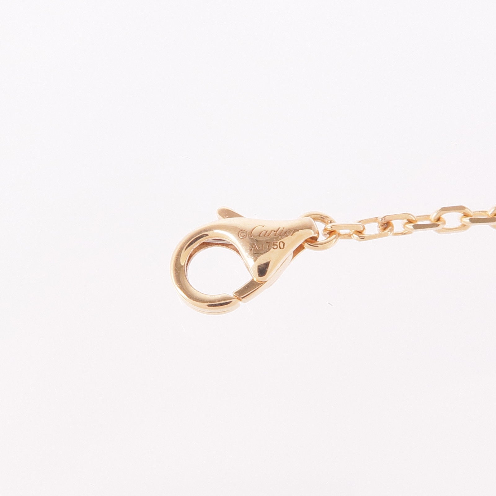 CARTIER 18K白金/玫瑰金/黃金Trinity Pandent項鍊