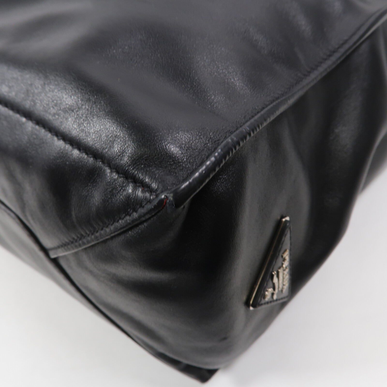 PRADA 牛皮皮革Tote Bag肩背袋