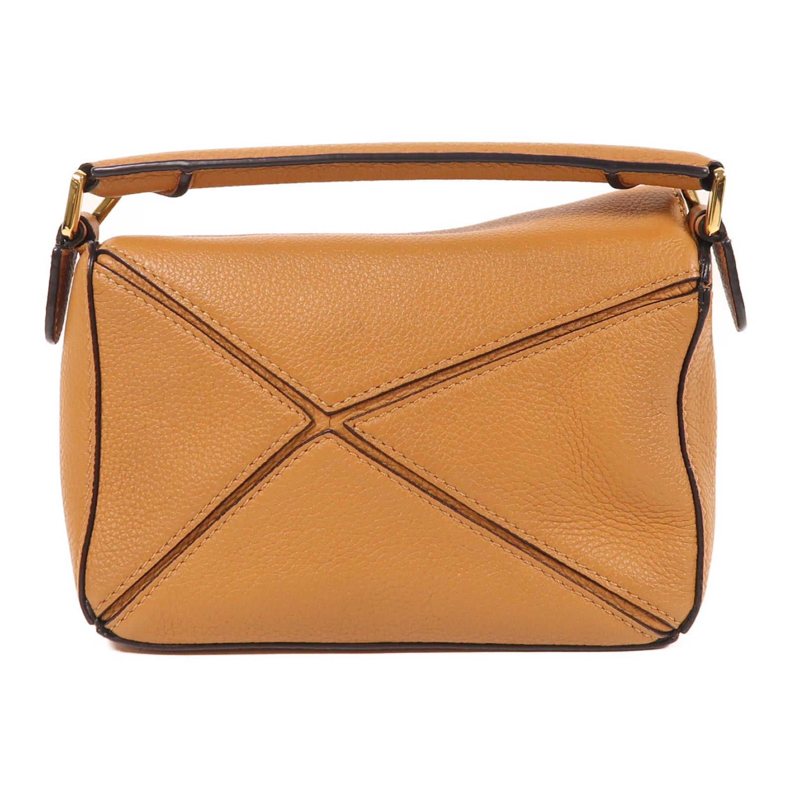 LOEWE 牛皮皮革Small Puzzle金扣手挽肩背兩用袋