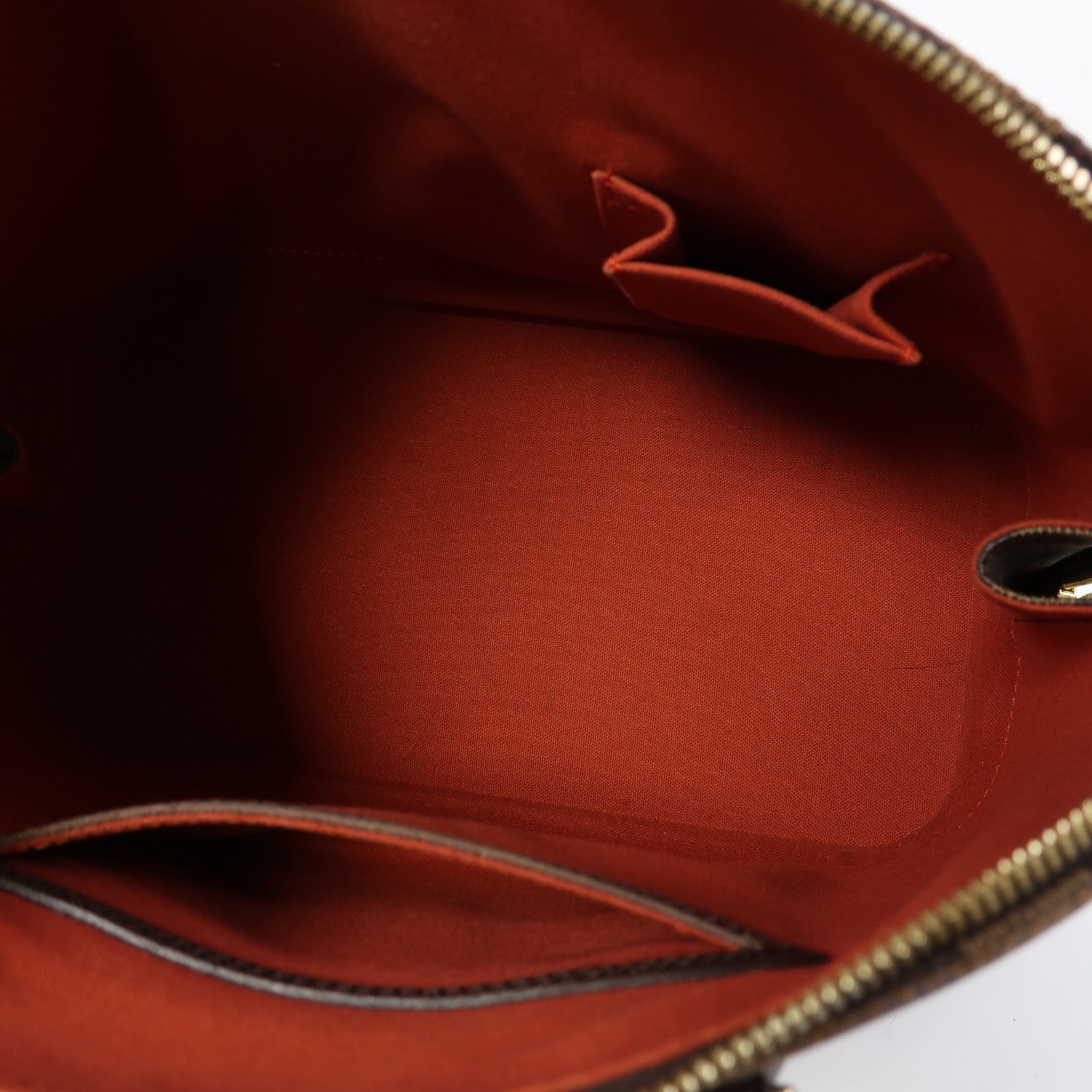 LOUIS VUITTON 【激減優惠】Damier Alma PM金扣手挽袋啡色