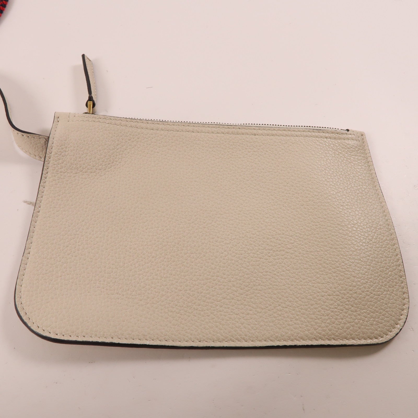 GUCCI 牛皮皮革GG Drawstring Backpack背包杏色