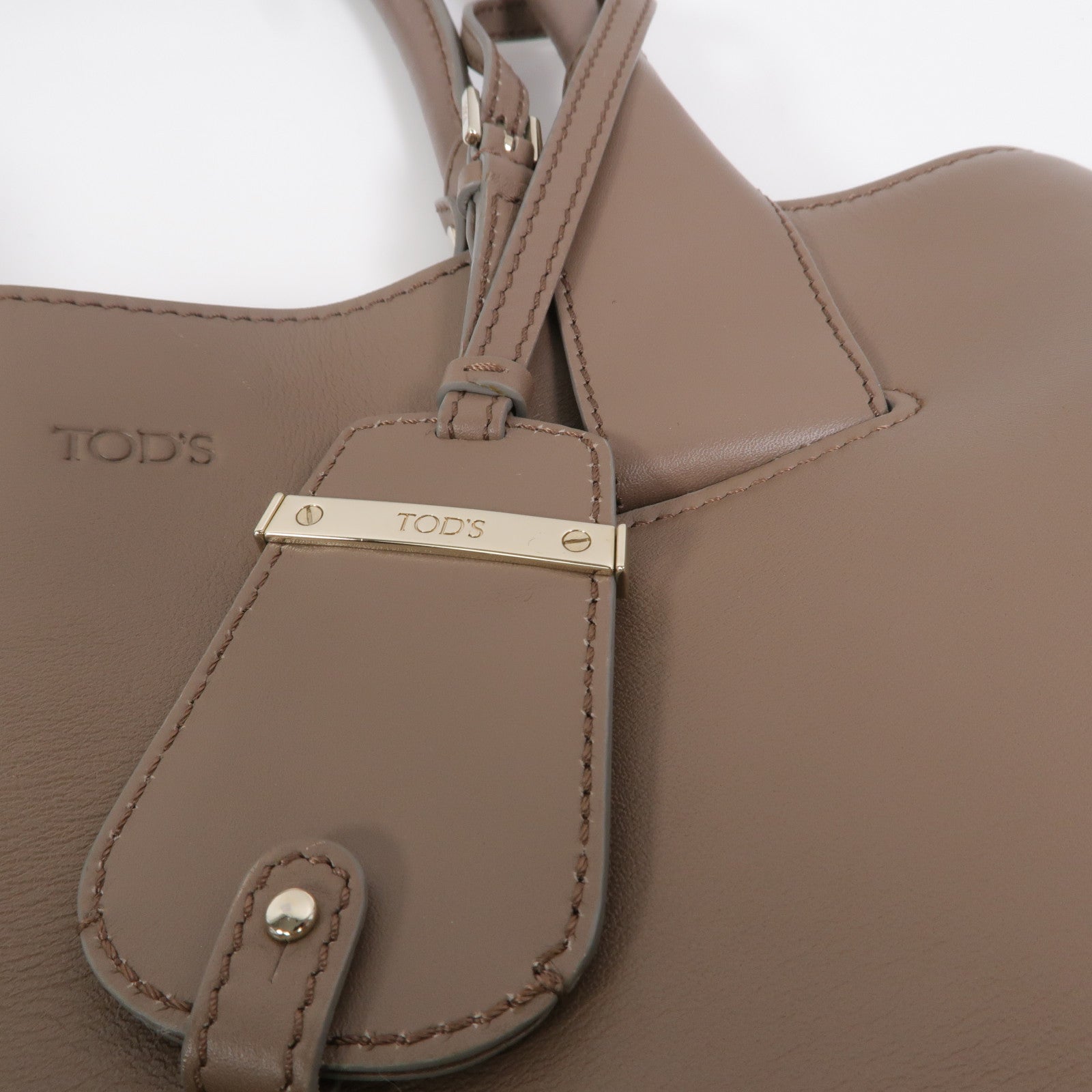 TOD'S 牛皮皮革Cape Bag肩背袋
