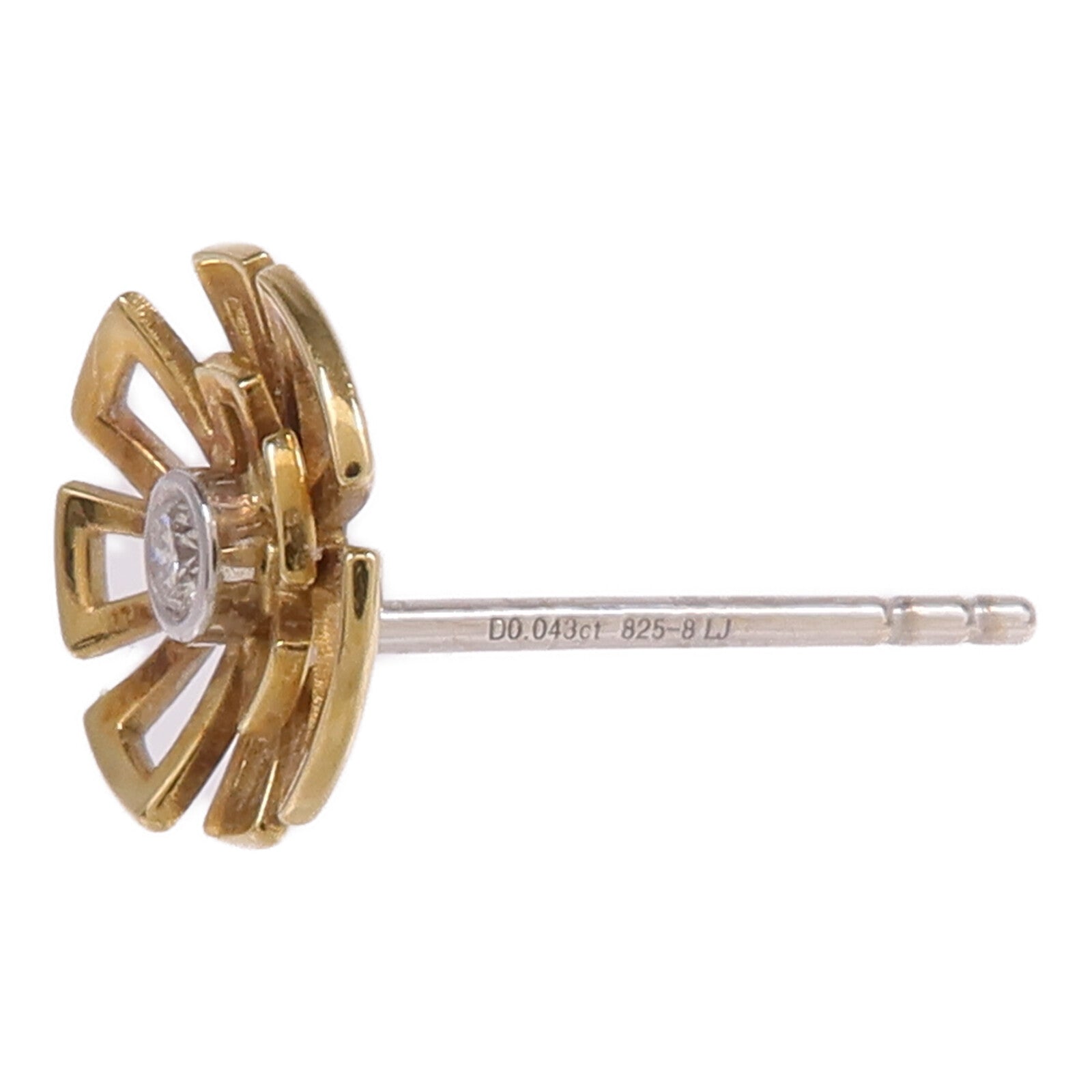 JEWELRY 18K黃金/白金Diamond Earrings鑽石耳環