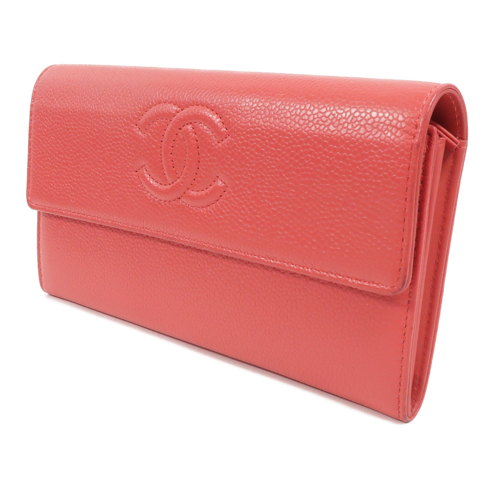 CHANEL 牛皮皮革Long Wallet長錢包