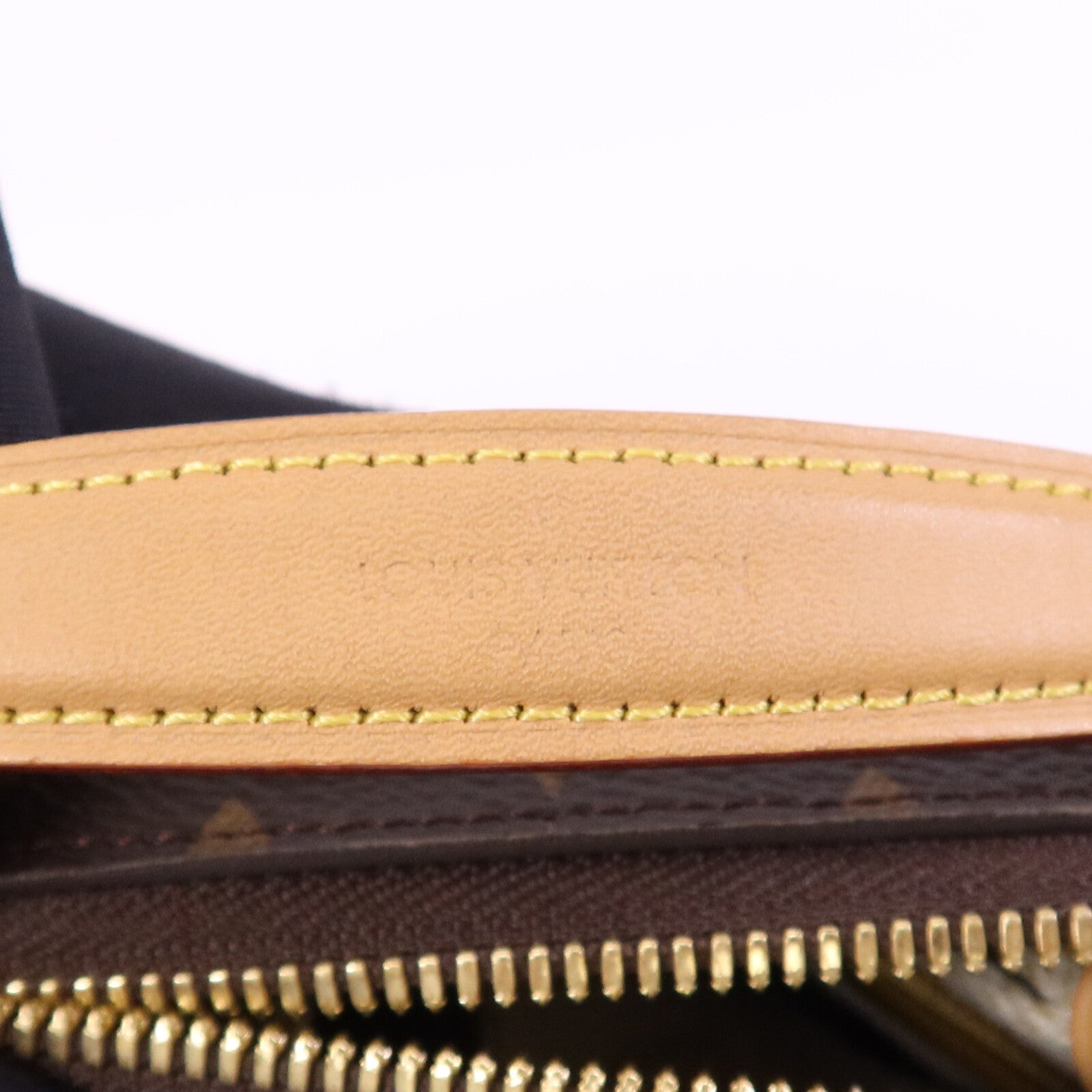 LOUIS VUITTON Monogram Utility金扣手挽肩背兩用袋棕色
