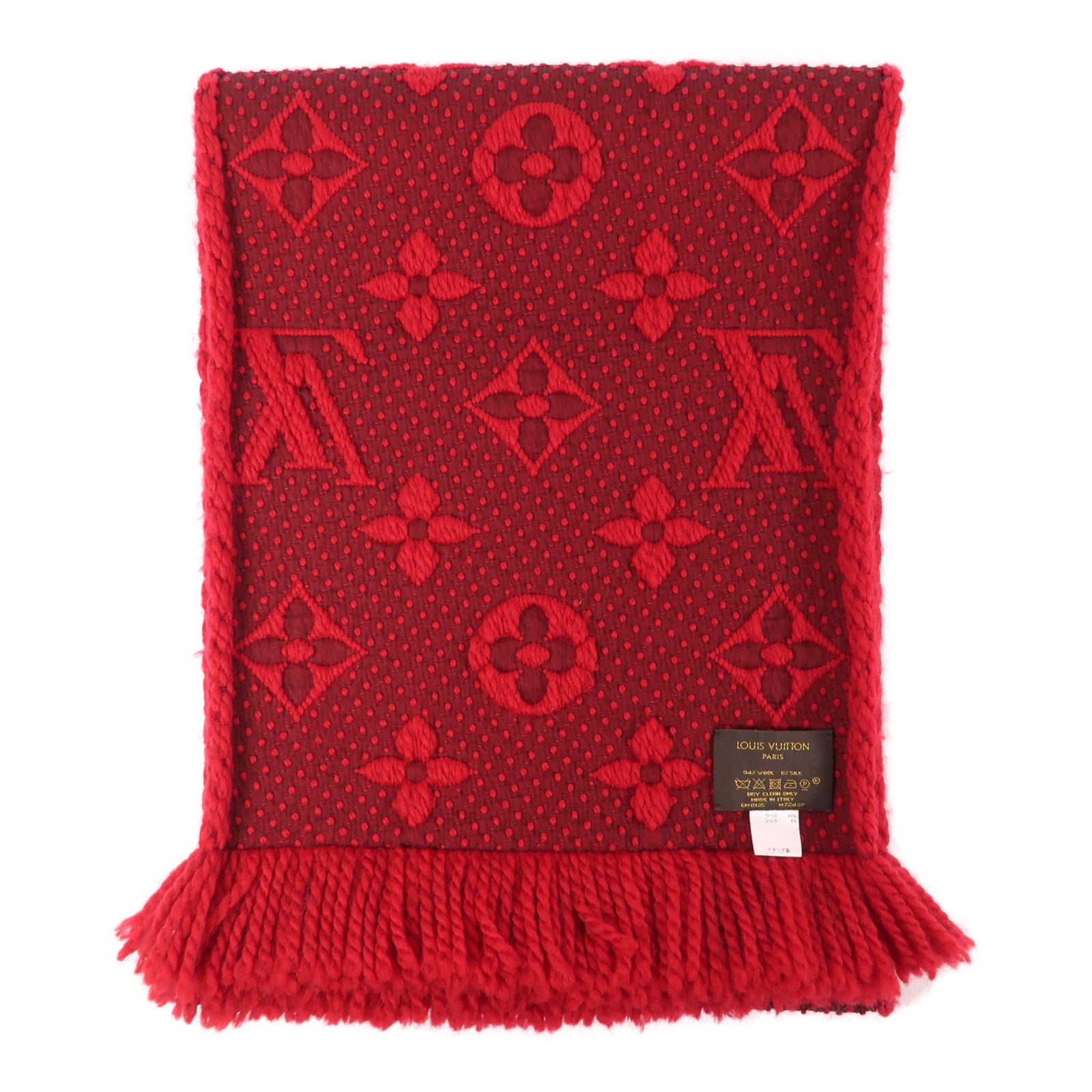 LOUIS VUITTON 羊毛/絲質Scarf圍巾