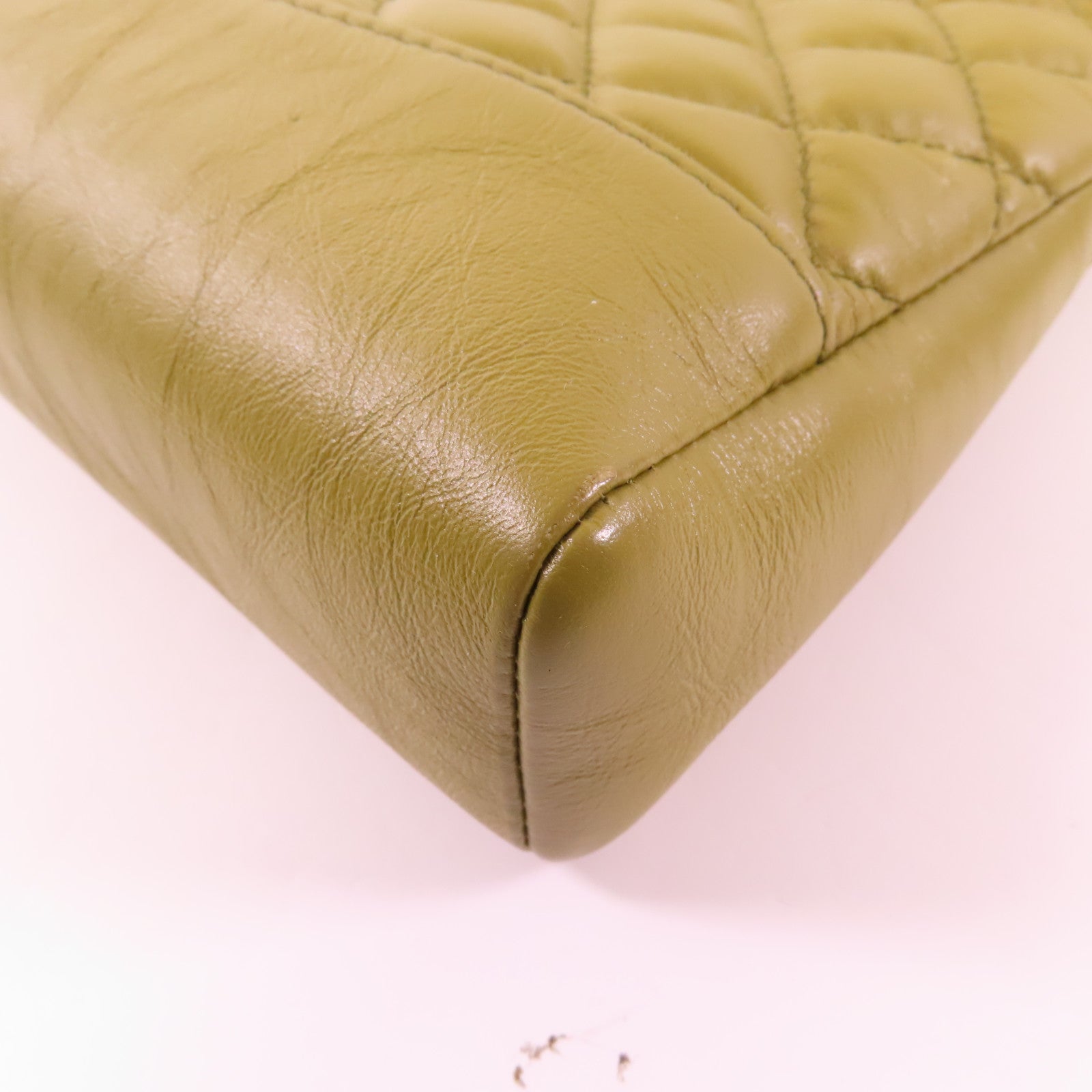 CHANEL 牛皮皮革C31 Small金扣鏈帶肩背袋