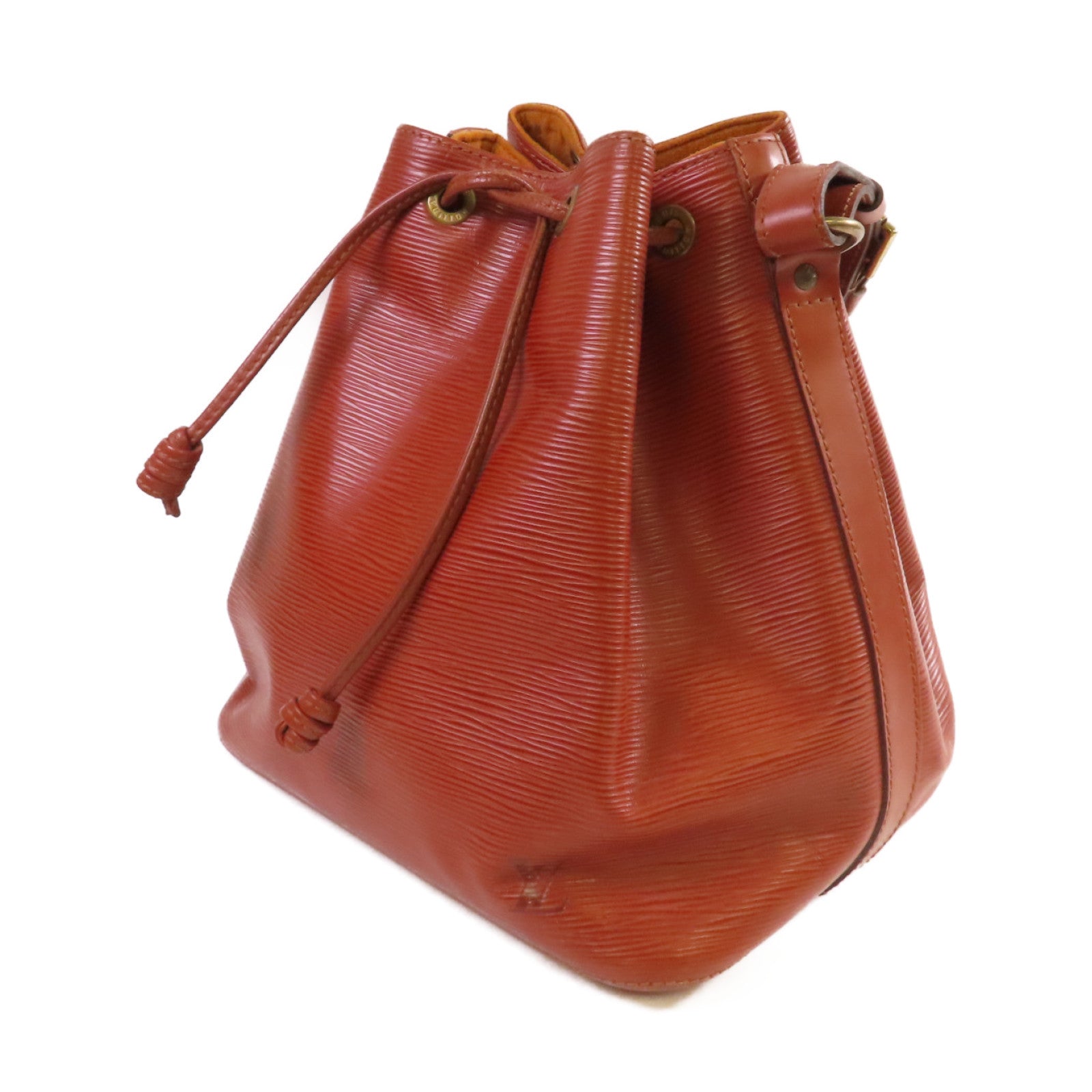 LOUIS VUITTON Epi Noe Shoulder Bag金扣肩背袋啡色