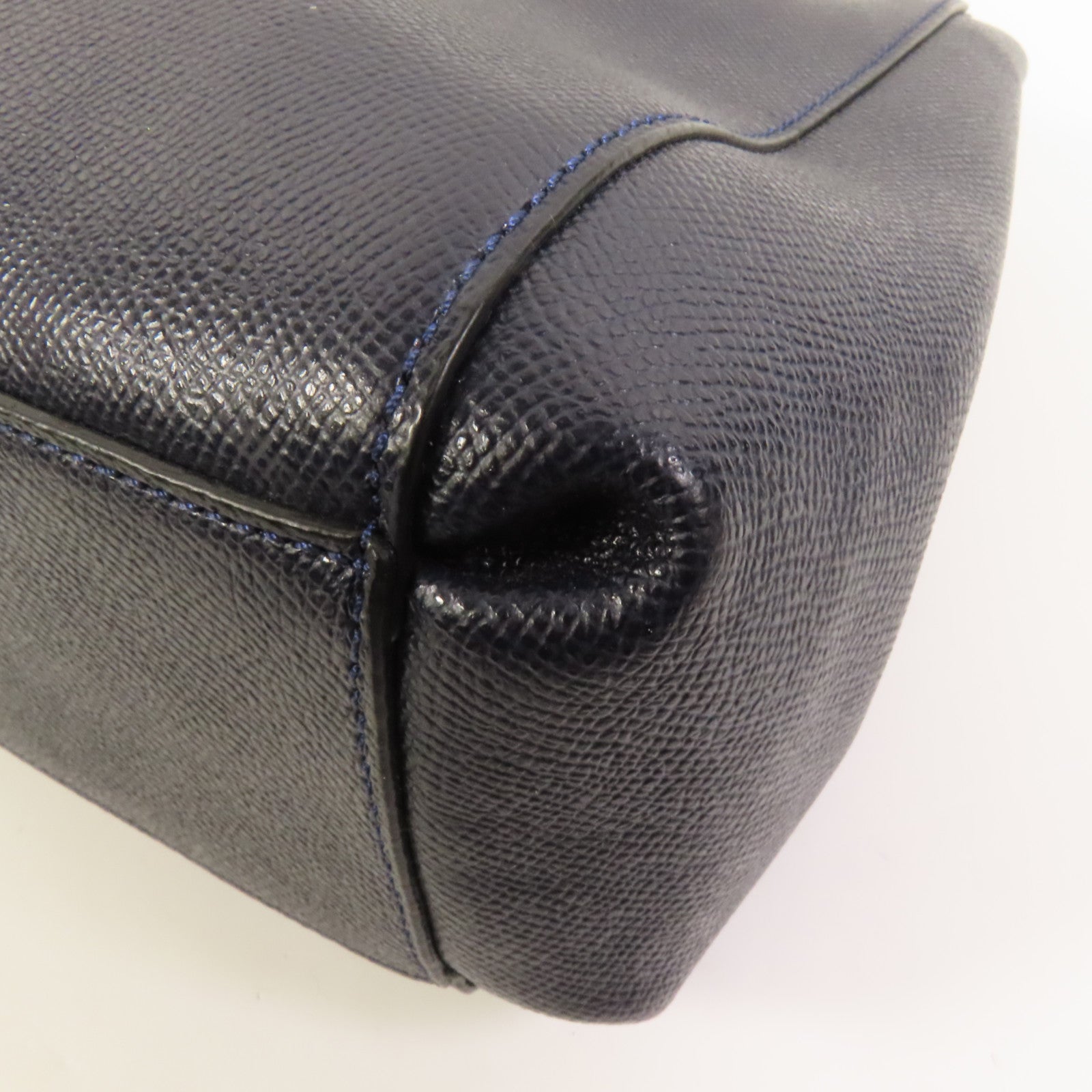 COACH 牛皮皮革2 Way Shoulder金扣手挽肩背兩用袋